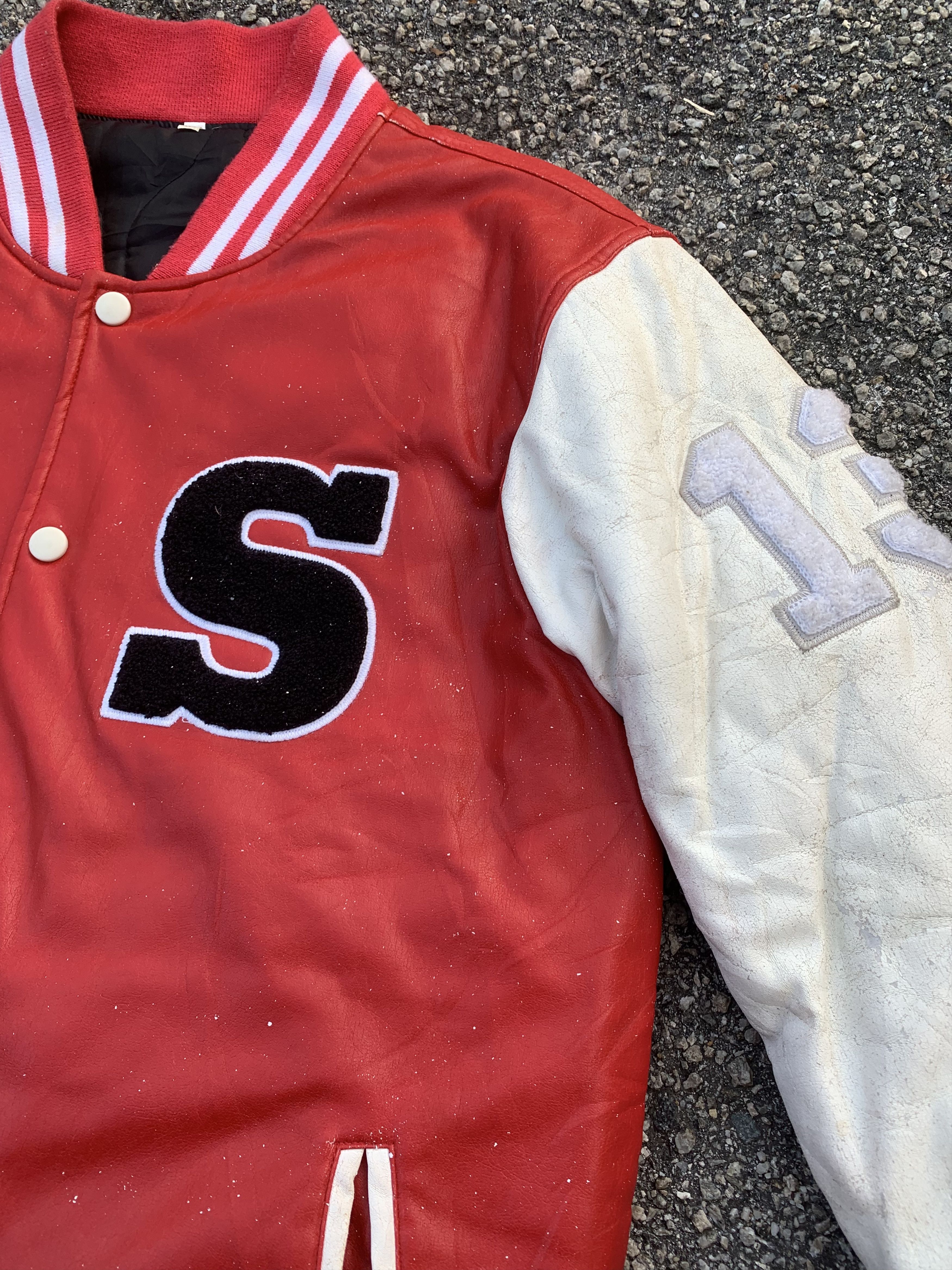 Japanese Brand Varsity Jacket Engineering University Vintage Size US M / EU 48-50 / 2 - 6 Thumbnail