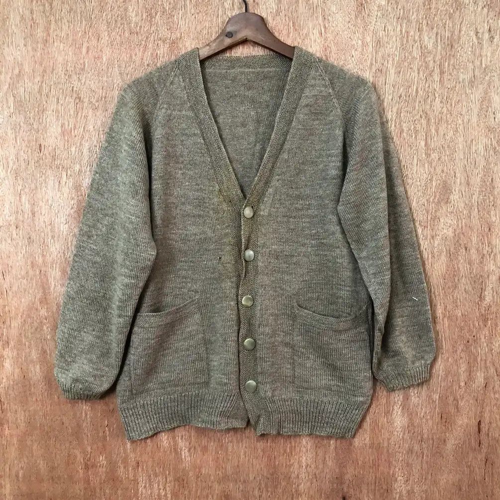 Japanese Brand Japanese Brand Cardigan Brown Knitwear #327 Size US M / EU 48-50 / 2 - 3 Thumbnail