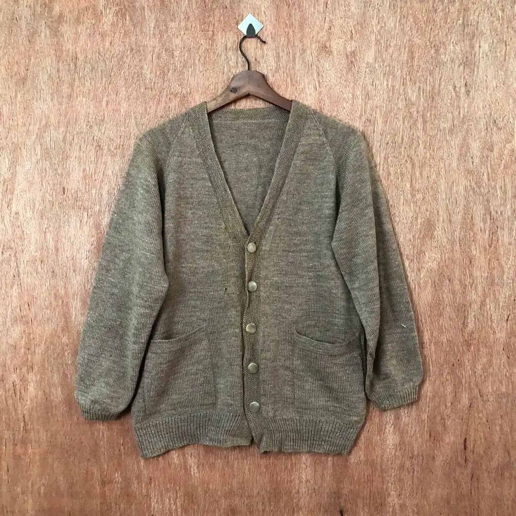 Japanese Brand Japanese Brand Cardigan Brown Knitwear #327 Size US M / EU 48-50 / 2 - 1 Thumbnail