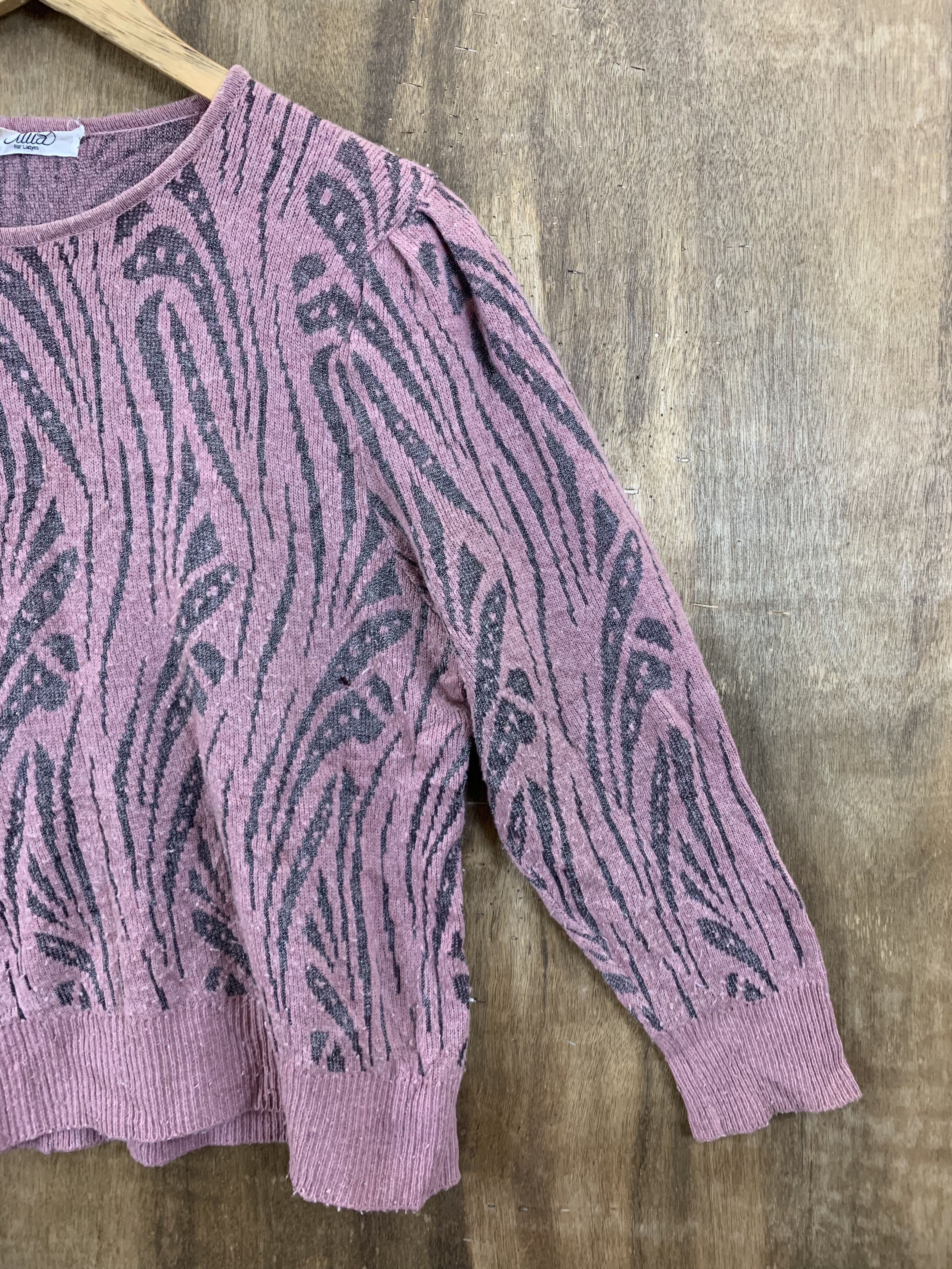 Japanese Brand Meticulous Knitwear Vtg Japanese Branded Like Coogi Style Size S / US 4 / IT 40 - 6 Thumbnail