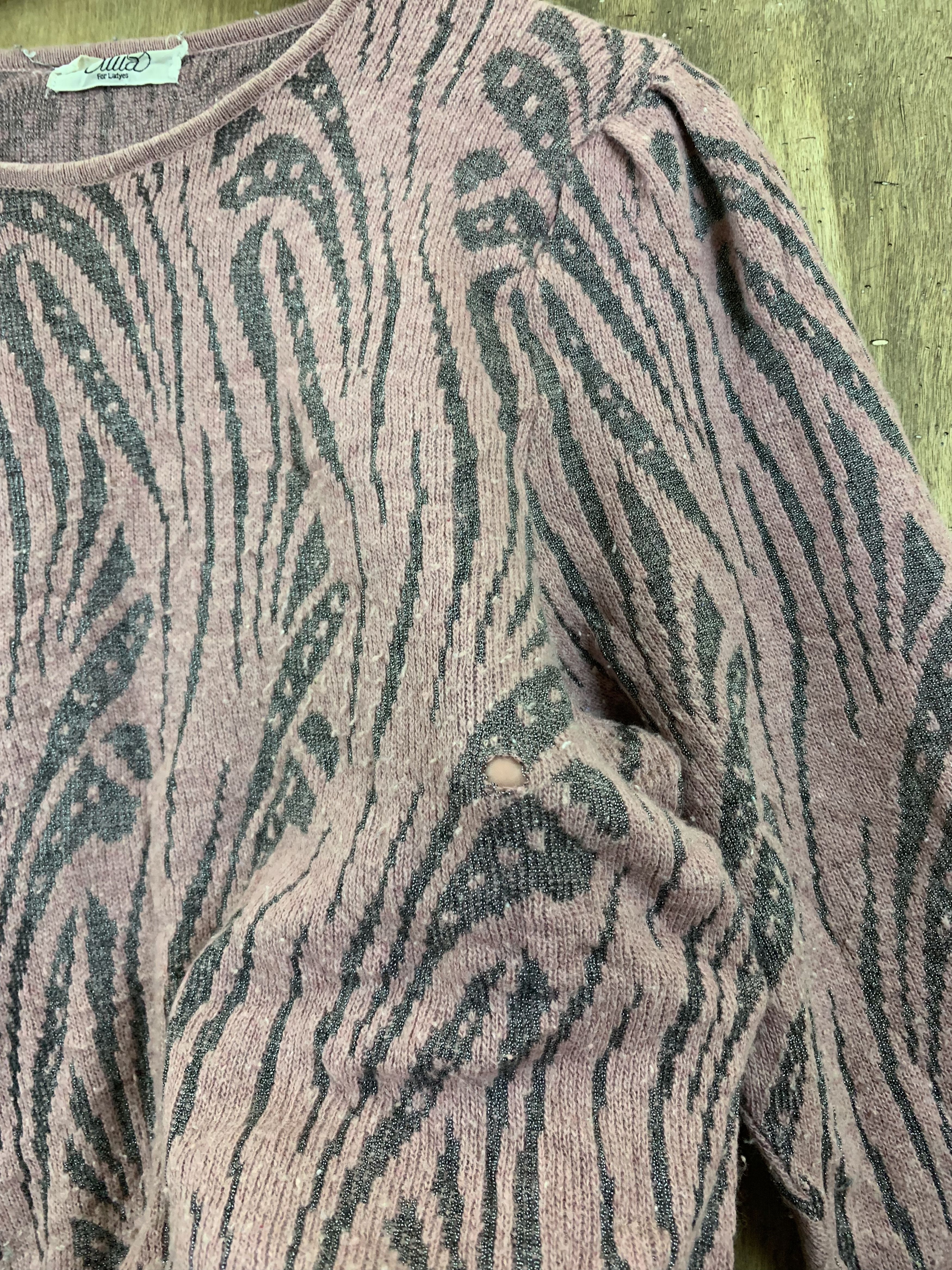 Japanese Brand Meticulous Knitwear Vtg Japanese Branded Like Coogi Style Size S / US 4 / IT 40 - 7 Thumbnail