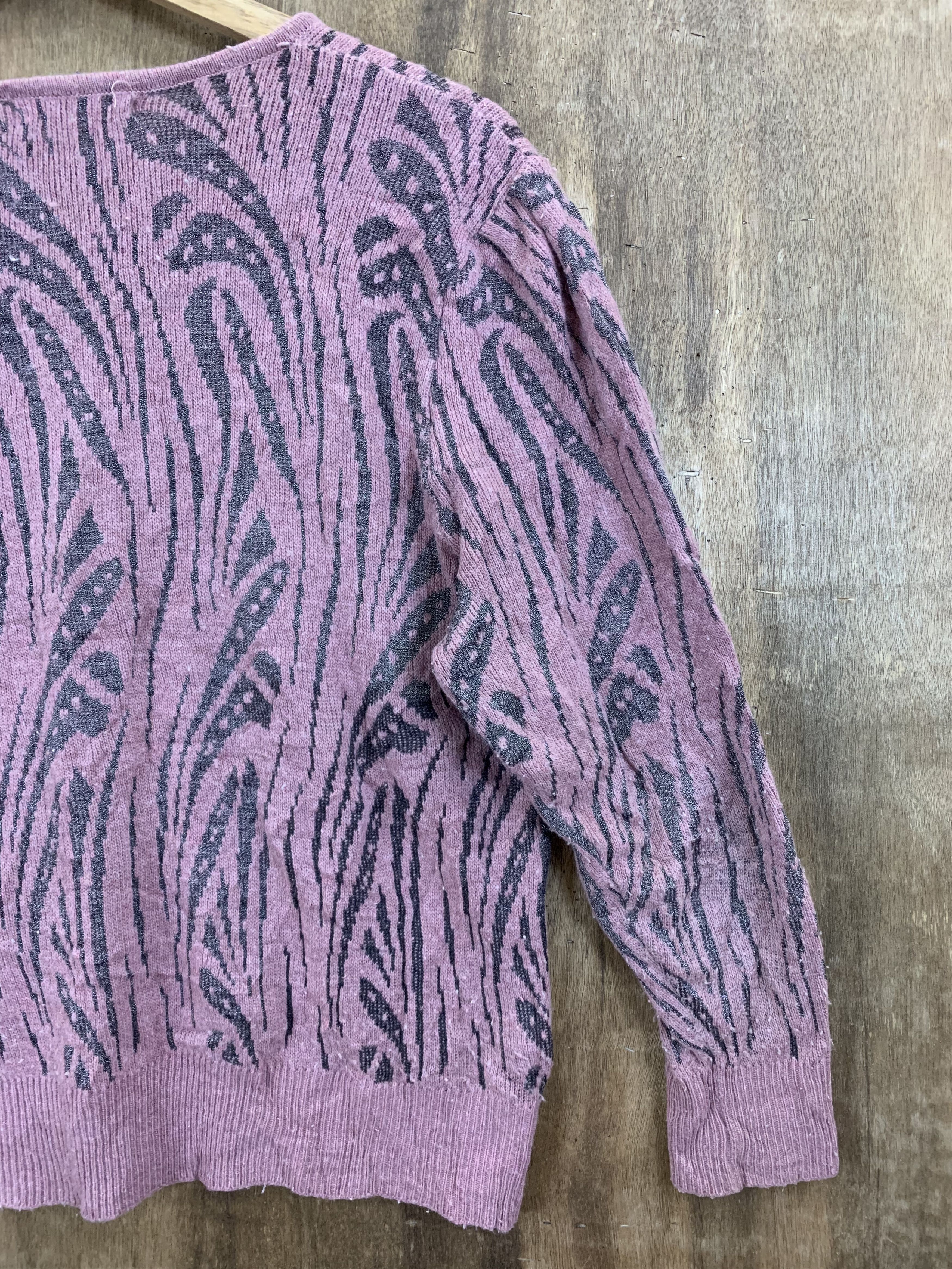 Japanese Brand Meticulous Knitwear Vtg Japanese Branded Like Coogi Style Size S / US 4 / IT 40 - 10 Thumbnail