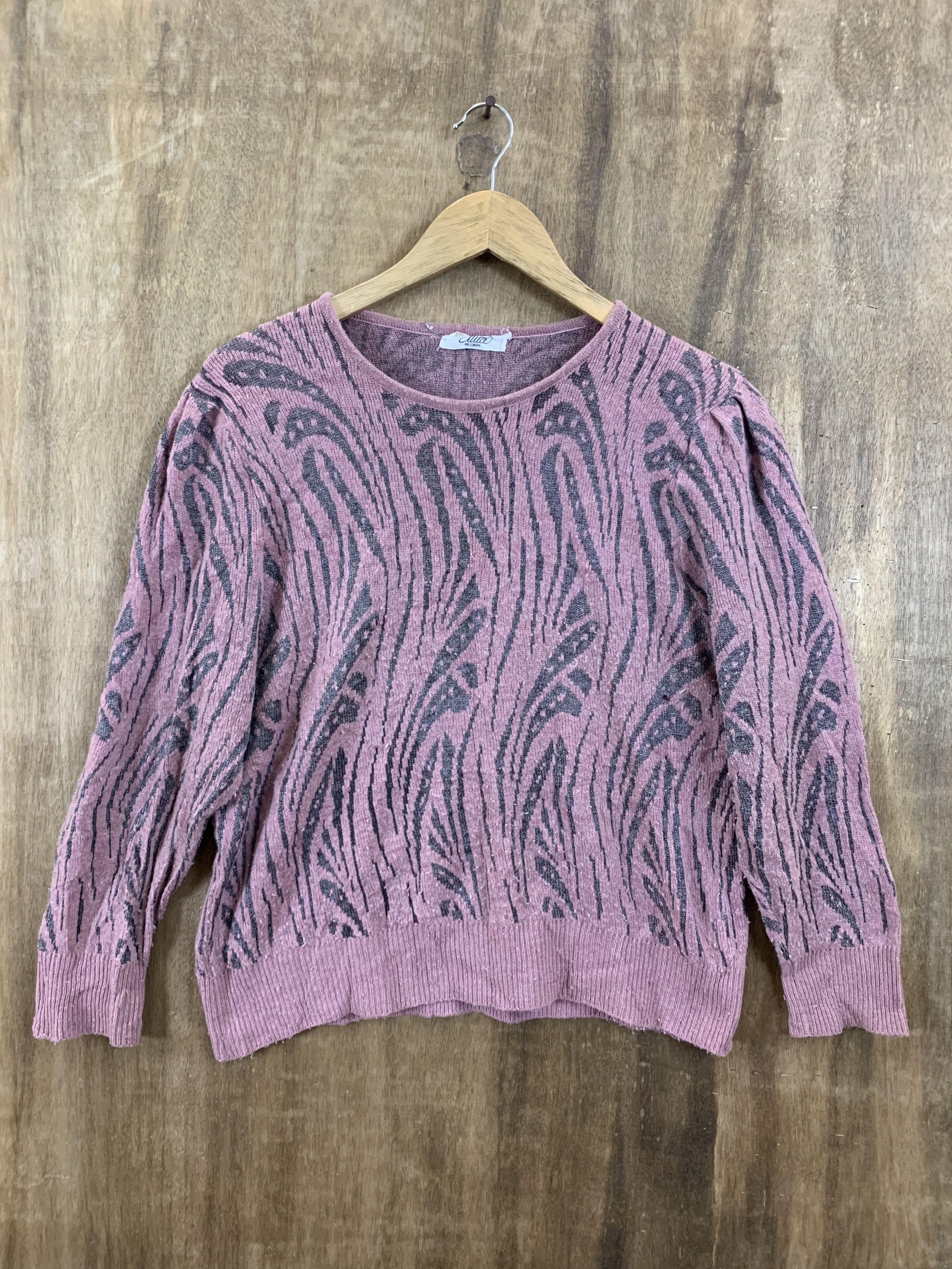 Japanese Brand Meticulous Knitwear Vtg Japanese Branded Like Coogi Style Size S / US 4 / IT 40 - 1 Thumbnail