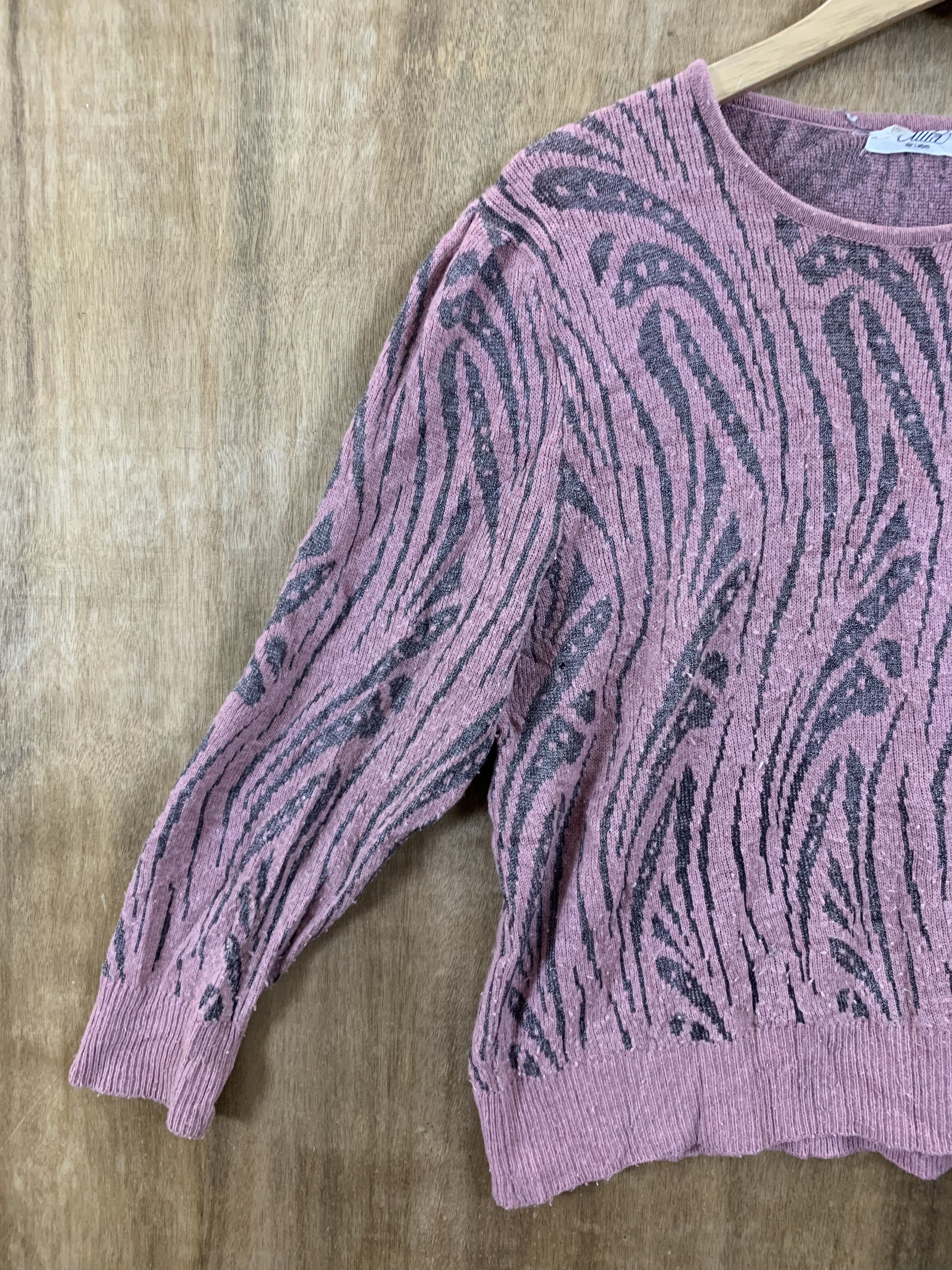 Japanese Brand Meticulous Knitwear Vtg Japanese Branded Like Coogi Style Size S / US 4 / IT 40 - 5 Thumbnail