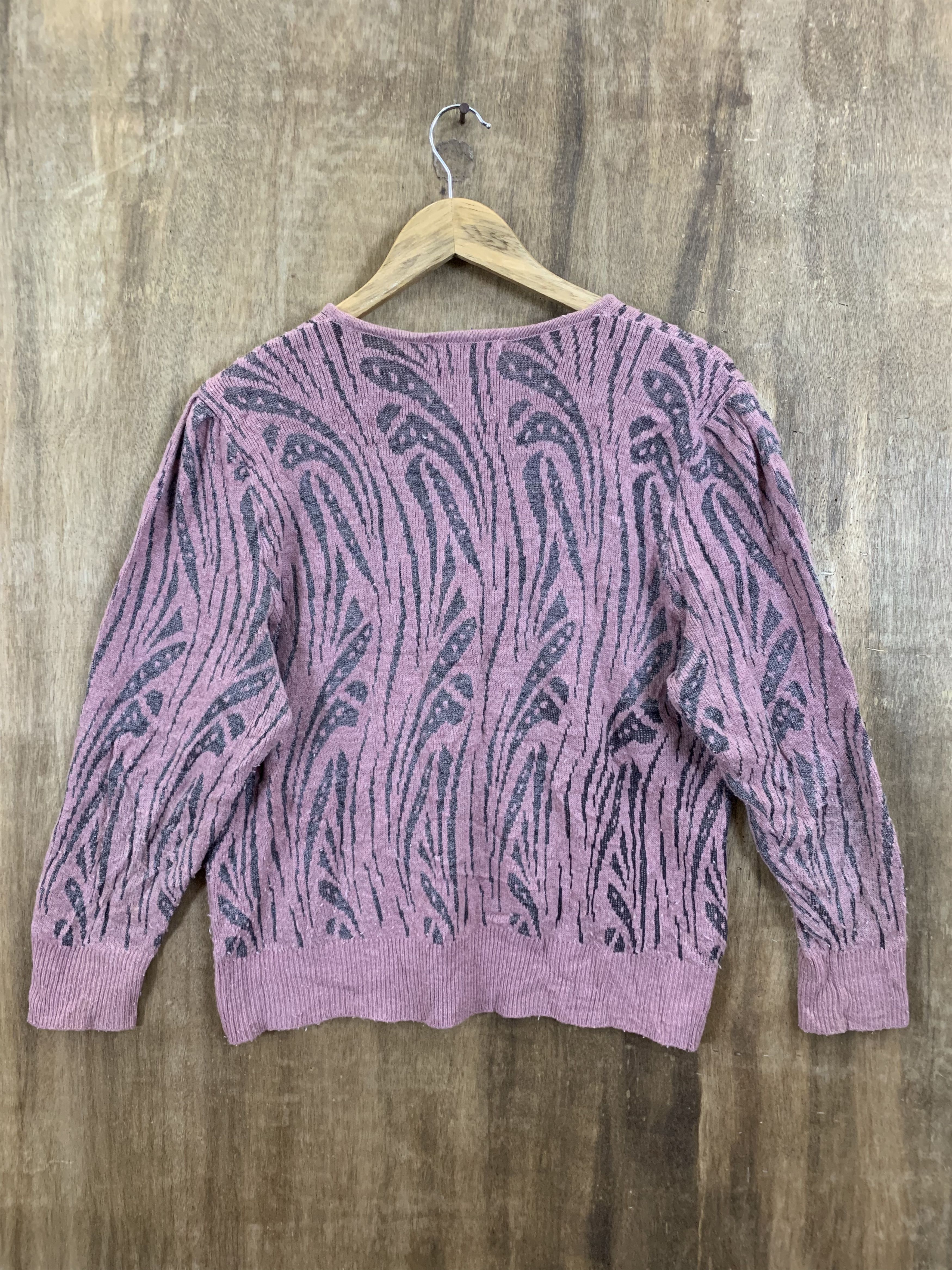 Japanese Brand Meticulous Knitwear Vtg Japanese Branded Like Coogi Style Size S / US 4 / IT 40 - 2 Thumbnail