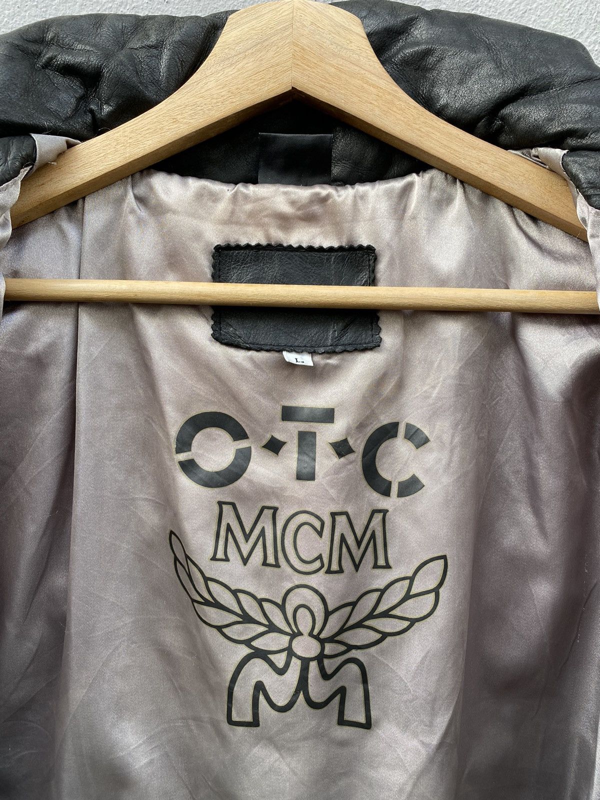 MCM 💥RARE💥 Vintage 90’s MCM O.T.C Puffer Leather Jacket Size US L / EU 52-54 / 3 - 17 Thumbnail