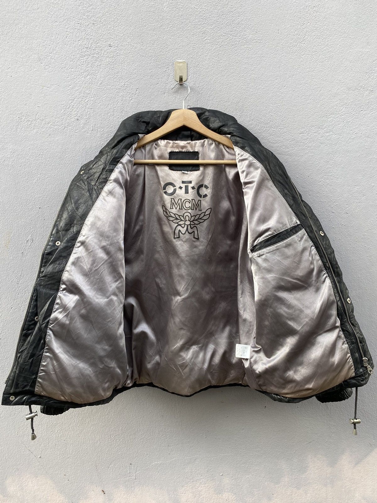 MCM 💥RARE💥 Vintage 90’s MCM O.T.C Puffer Leather Jacket Size US L / EU 52-54 / 3 - 4 Thumbnail
