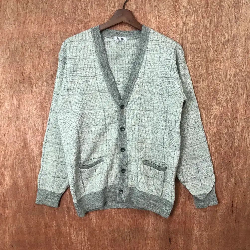 Japanese Brand Kosugi TK Grey Cardigan Knitwear #353 Size US M / EU 48-50 / 2 - 3 Thumbnail