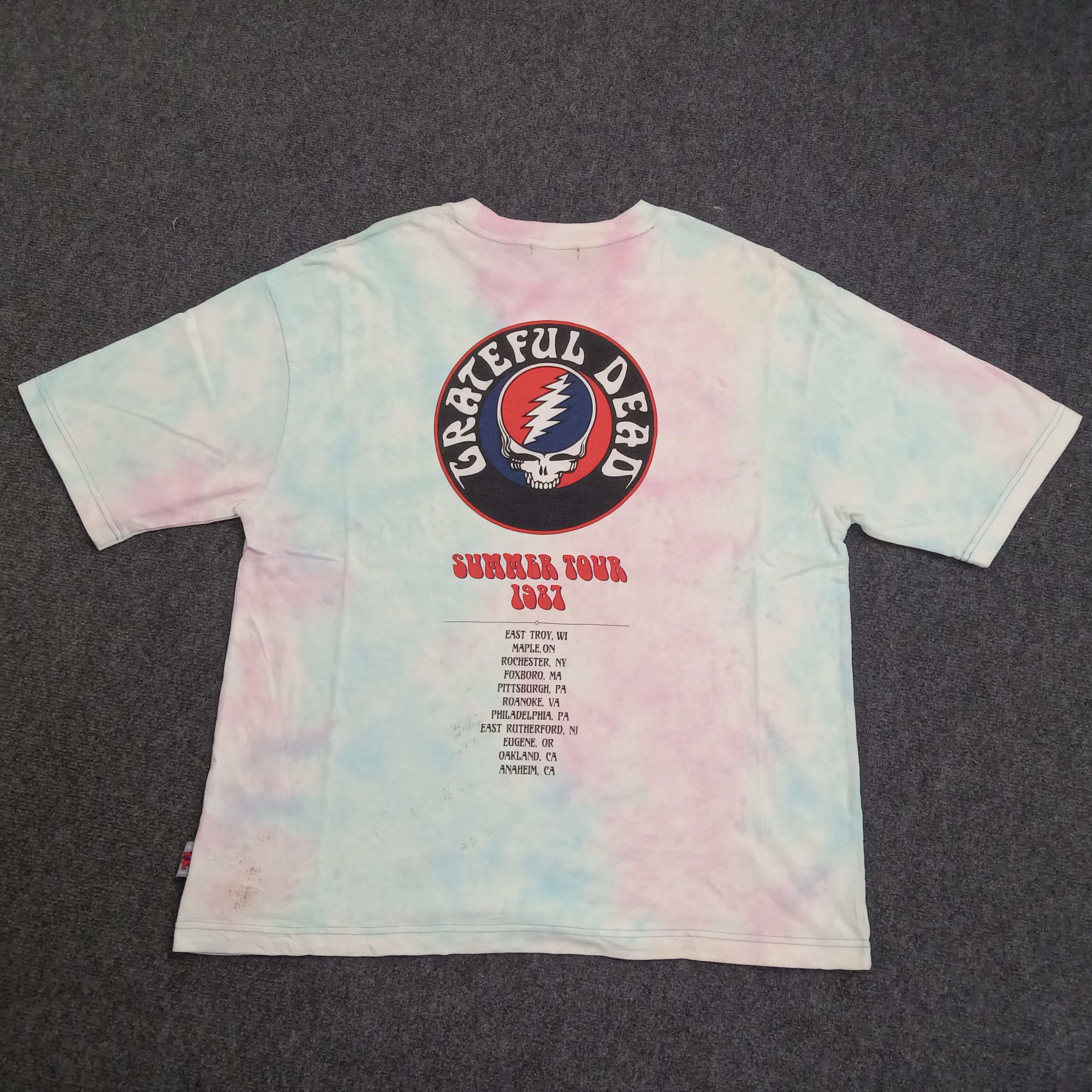 Grateful Dead × Vintage Grateful Dead American Rock Band Tshirt Size US XL / EU 56 / 4 - 1 Thumbnail