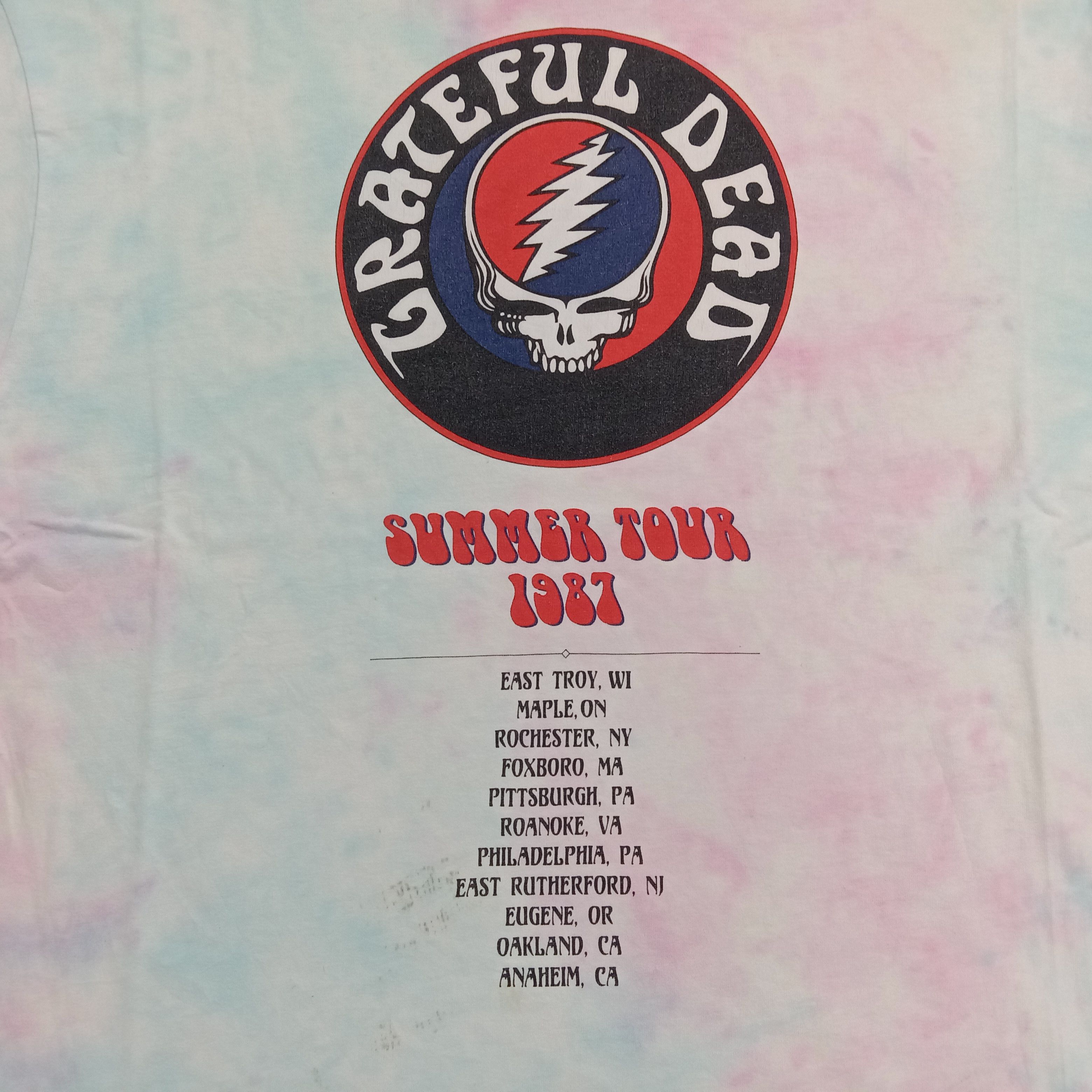 Grateful Dead × Vintage Grateful Dead American Rock Band Tshirt Size US XL / EU 56 / 4 - 3 Thumbnail