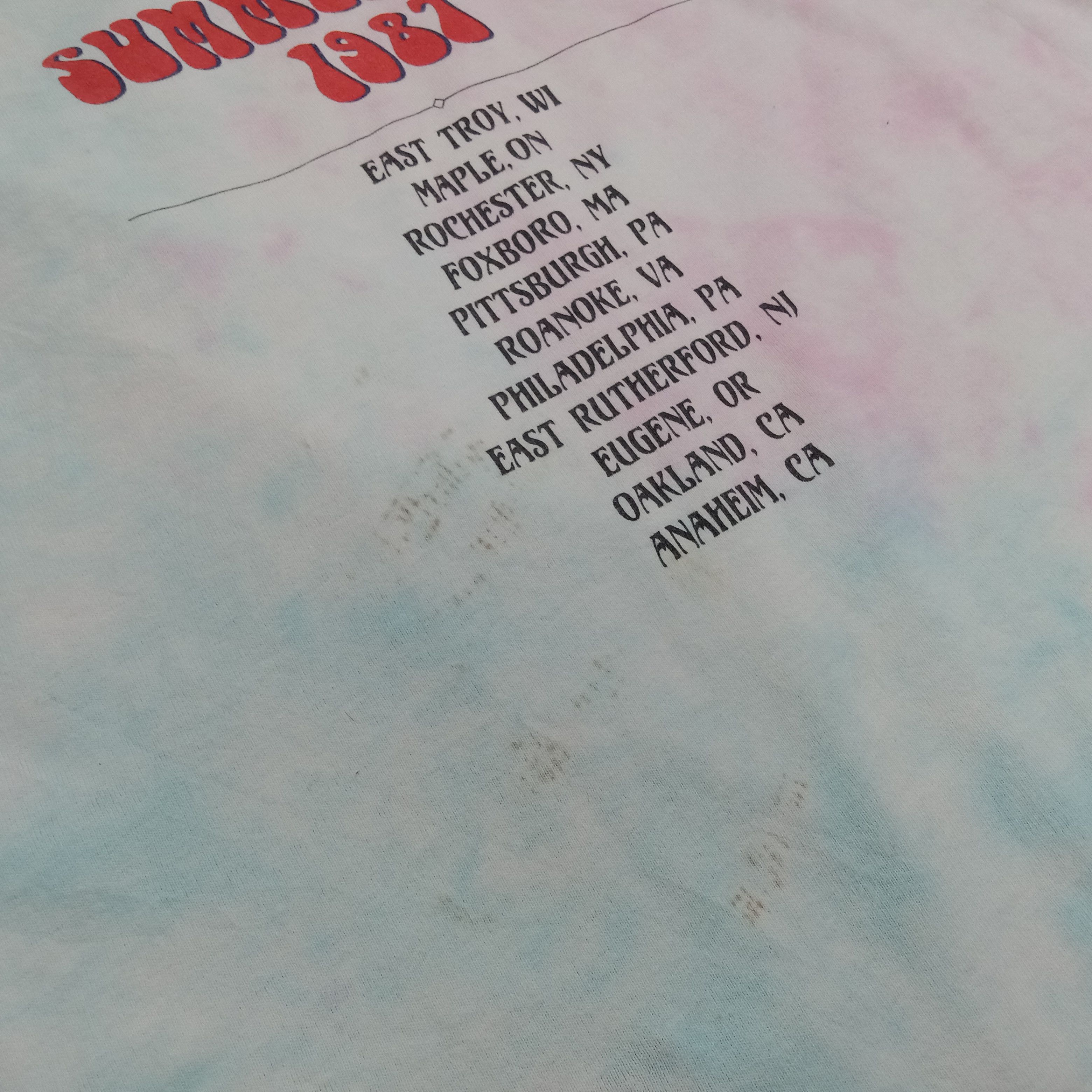 Grateful Dead × Vintage Grateful Dead American Rock Band Tshirt Size US XL / EU 56 / 4 - 11 Thumbnail