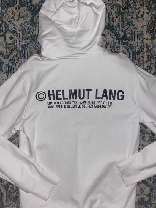 Helmut lang limited store edition taxi hoodie