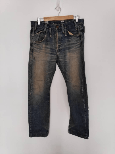 Paul Smith Vintage Paul Smith Red Ear Distressed Denim Jeans Size US 33 - 1 Thumbnail