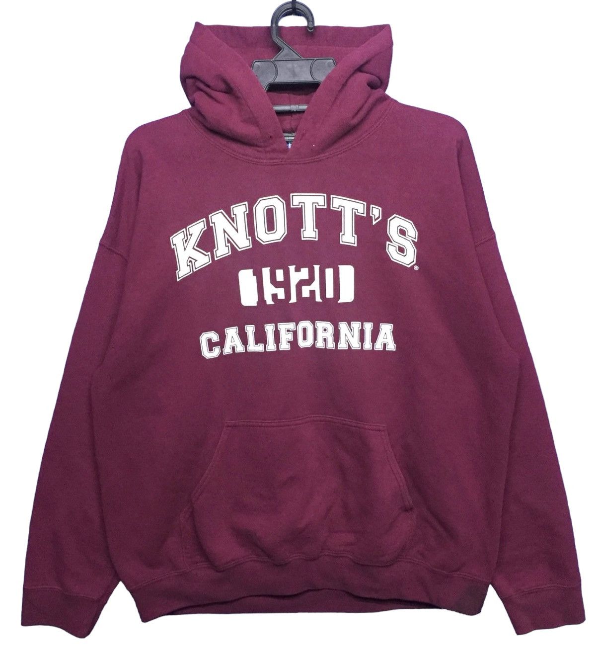 Vintage Cedar Fair Knott’s 1920 California Spell Out Hoodie
