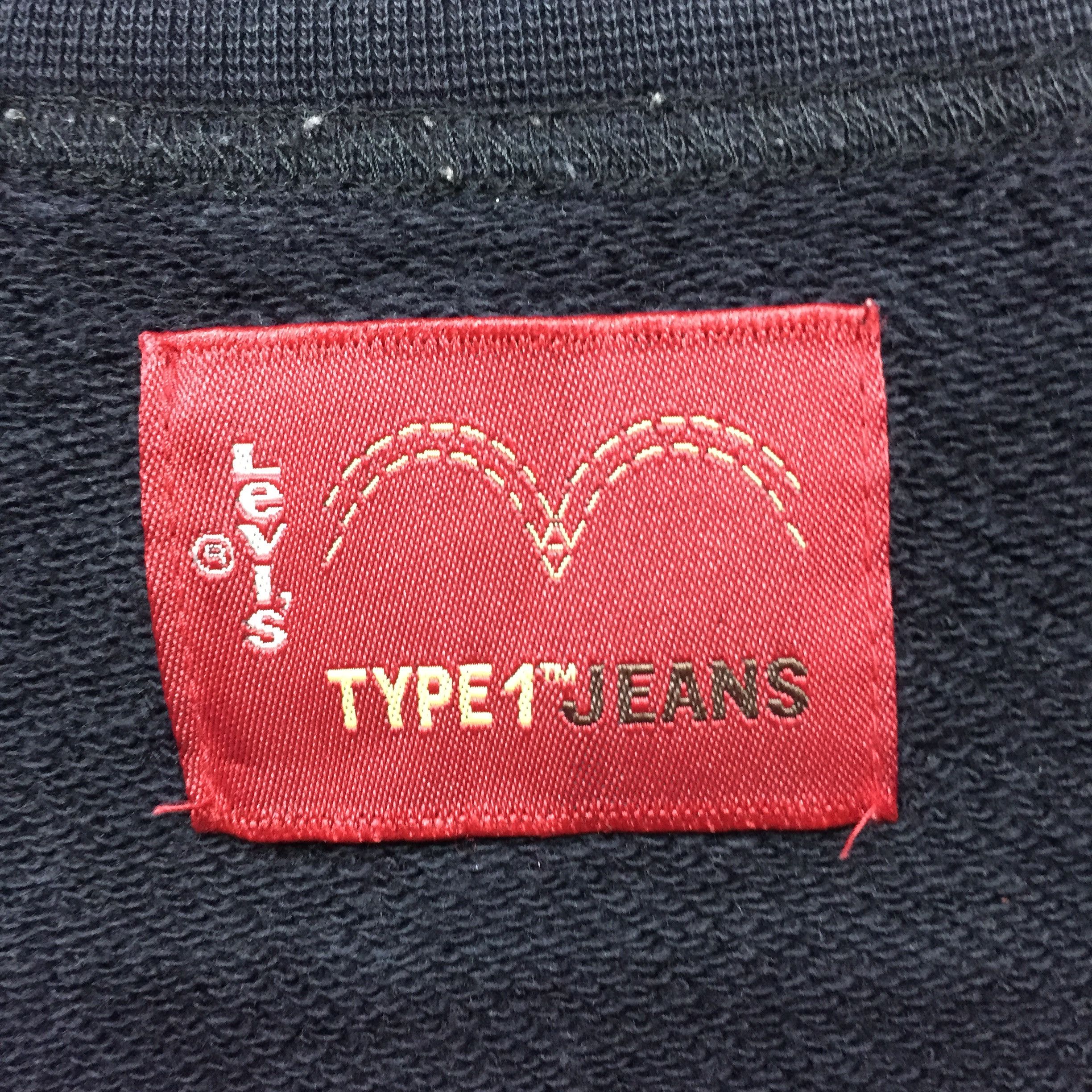 Japanese Brand × Levi's Vintage Levi’s BE Big Logo Crewneck Sweatshirt Size US M / EU 48-50 / 2 - 8 Thumbnail