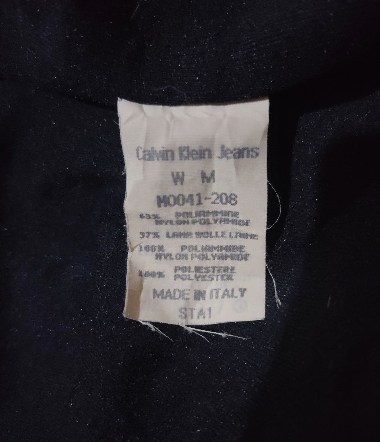Calvin Klein Calvin Klein Jeans Double Breasted Jacket Made In Italy Size US M / EU 48-50 / 2 - 7 Thumbnail