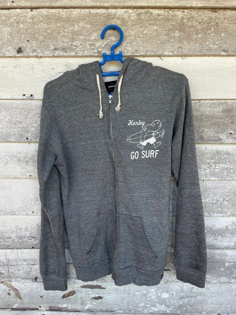 image of Hurley Hoodies in Grey, Men's (Size Medium)