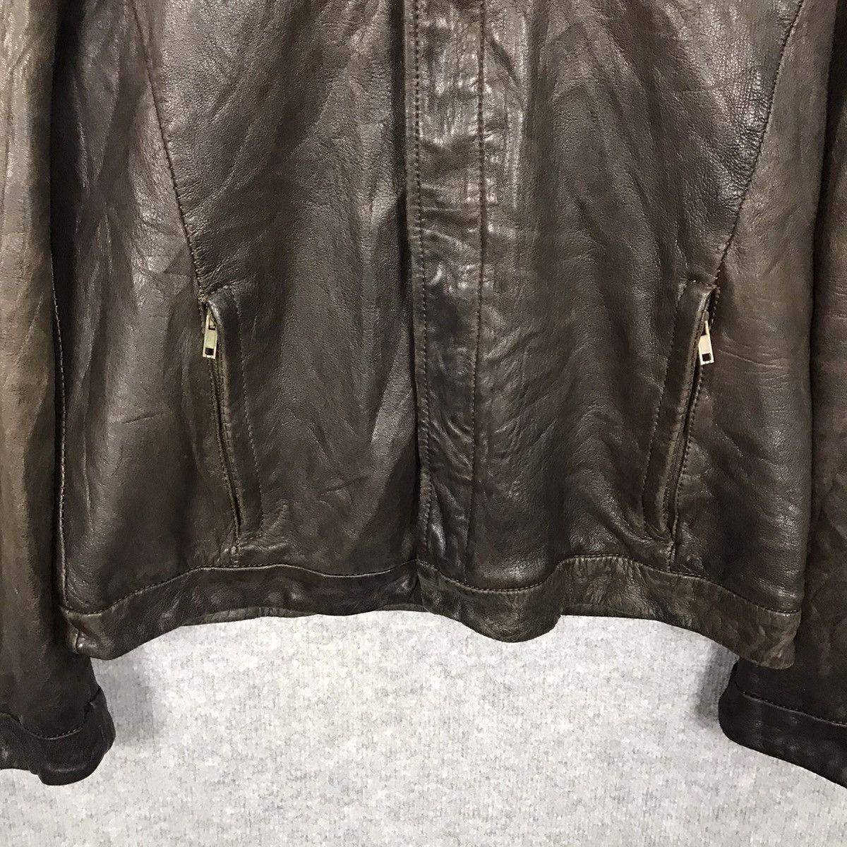 14th Addiction × If Six Was Nine × Salvatore Santoro SALVATORE SANTORO LEATHER JACKET Size US M / EU 48-50 / 2 - 3 Thumbnail