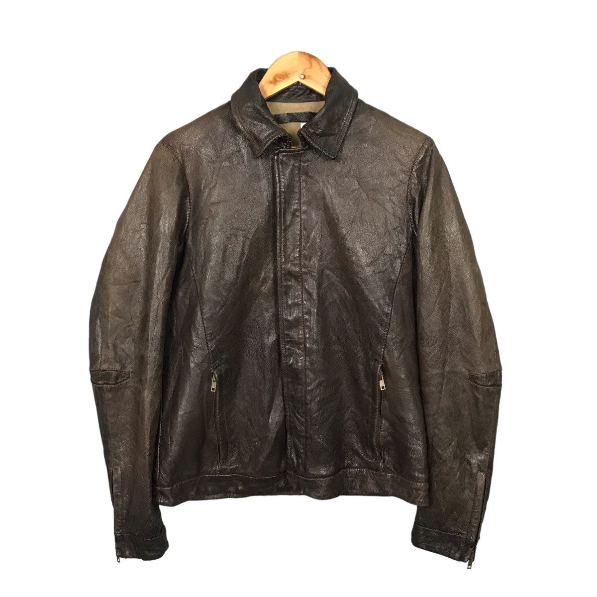 SALVATORE SANTORO LEATHER JACKET