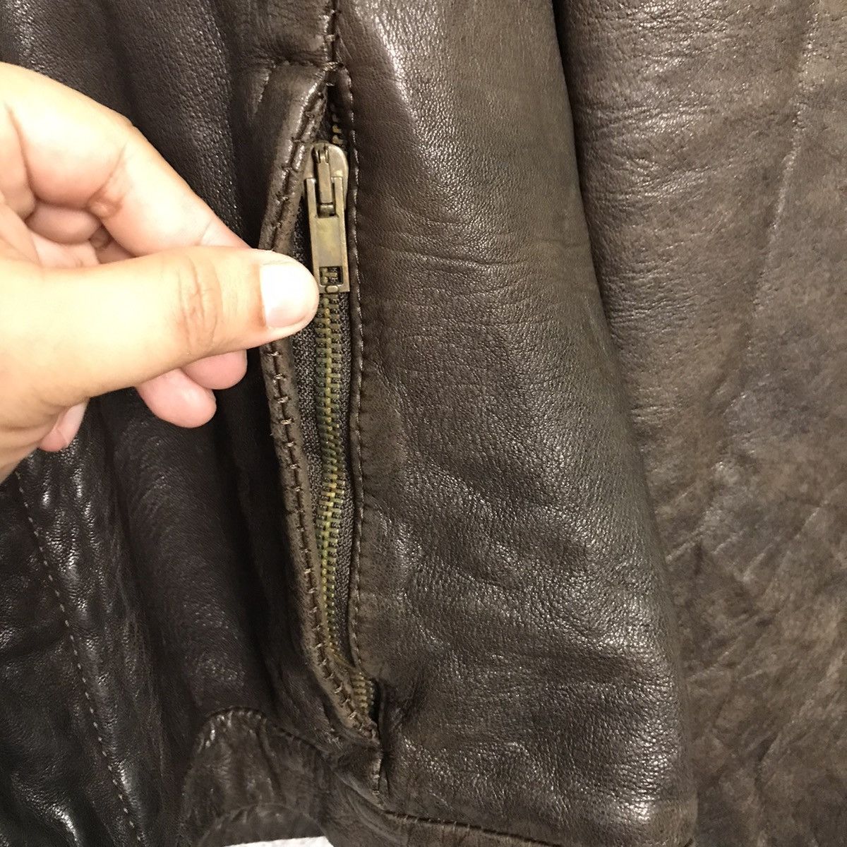 14th Addiction × If Six Was Nine × Salvatore Santoro SALVATORE SANTORO LEATHER JACKET Size US M / EU 48-50 / 2 - 16 Thumbnail