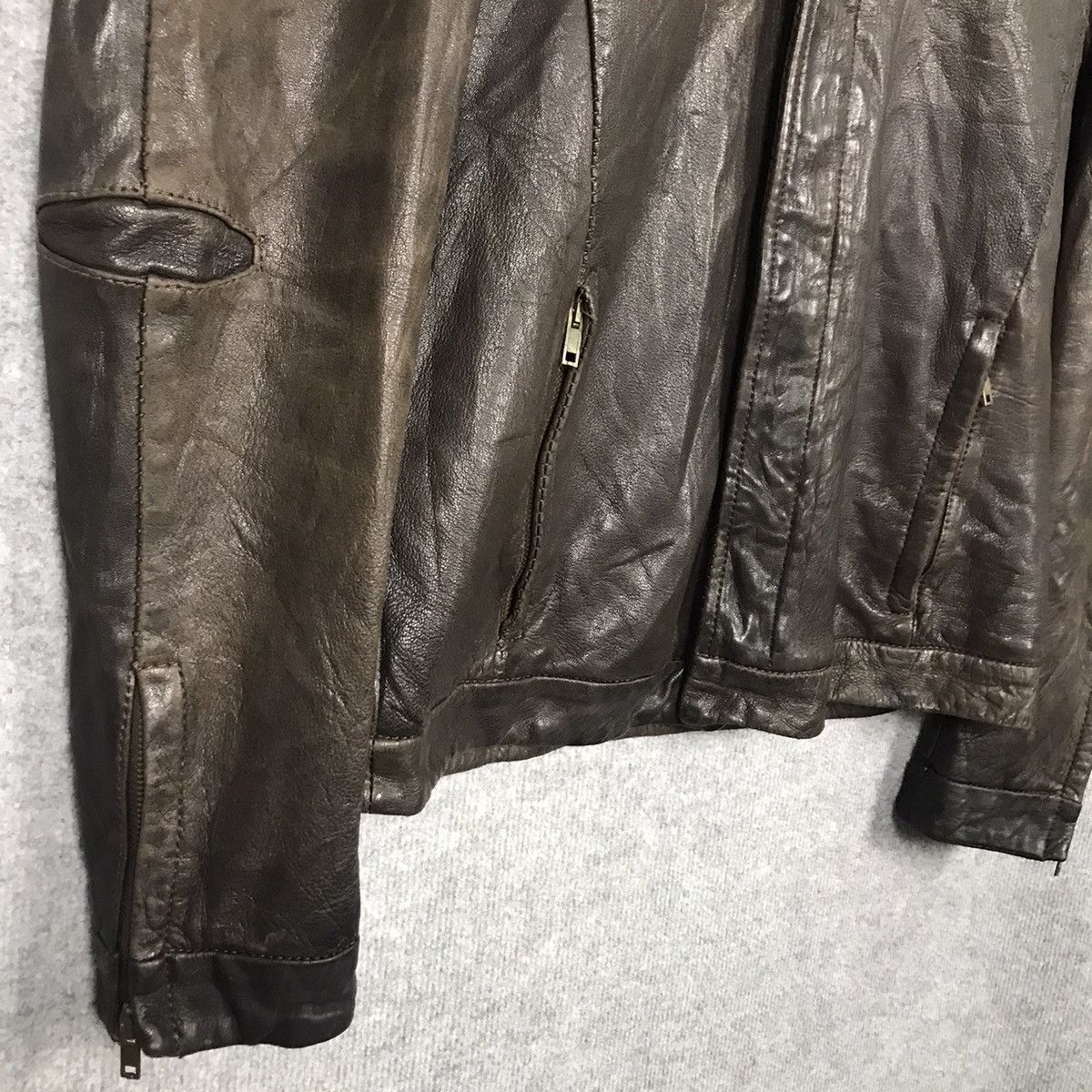 14th Addiction × If Six Was Nine × Salvatore Santoro SALVATORE SANTORO LEATHER JACKET Size US M / EU 48-50 / 2 - 5 Thumbnail