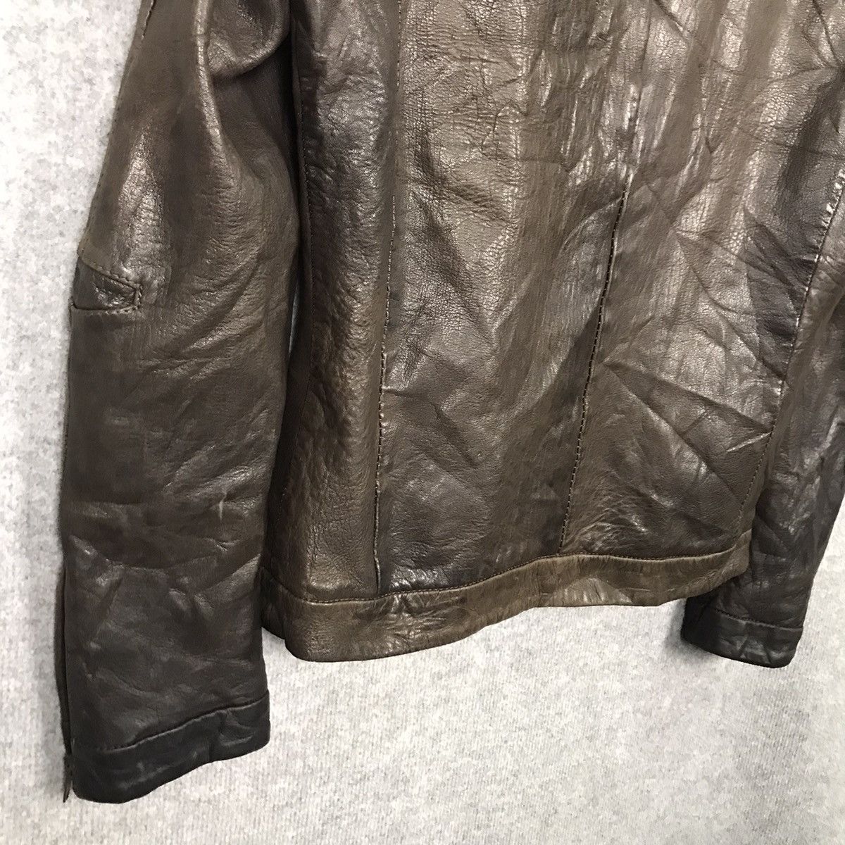 14th Addiction × If Six Was Nine × Salvatore Santoro SALVATORE SANTORO LEATHER JACKET Size US M / EU 48-50 / 2 - 8 Thumbnail