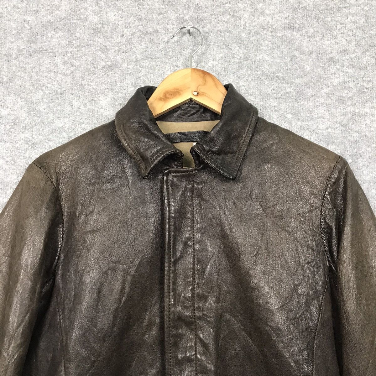 14th Addiction × If Six Was Nine × Salvatore Santoro SALVATORE SANTORO LEATHER JACKET Size US M / EU 48-50 / 2 - 2 Thumbnail