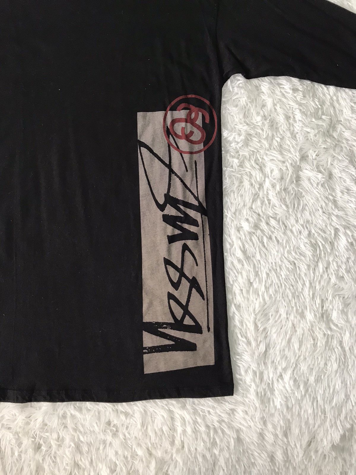 Stussy 💥Steals💥Stussy Side Printed Half Sleeve Tee Size US M / EU 48-50 / 2 - 4 Thumbnail