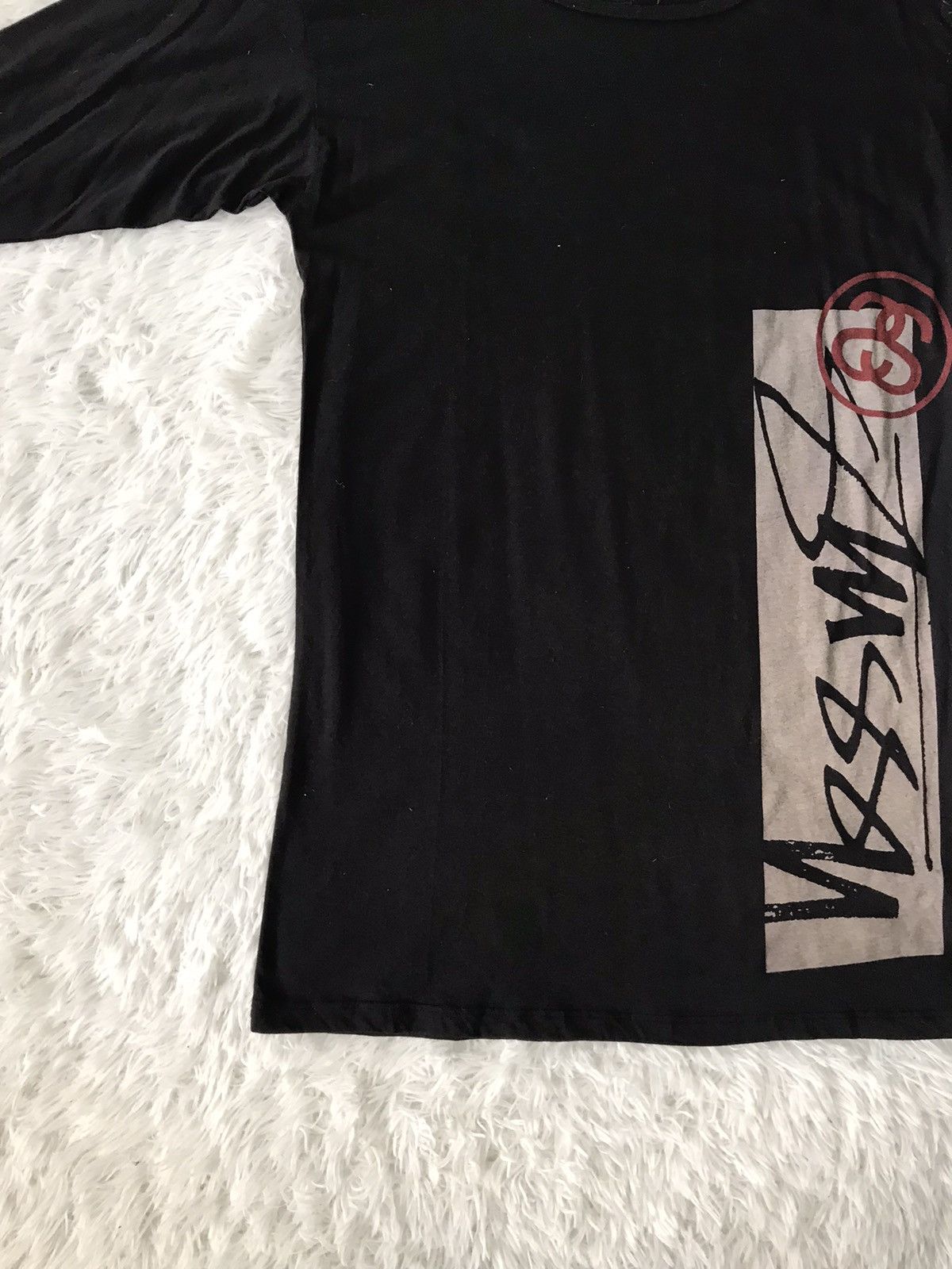 Stussy 💥Steals💥Stussy Side Printed Half Sleeve Tee Size US M / EU 48-50 / 2 - 3 Thumbnail