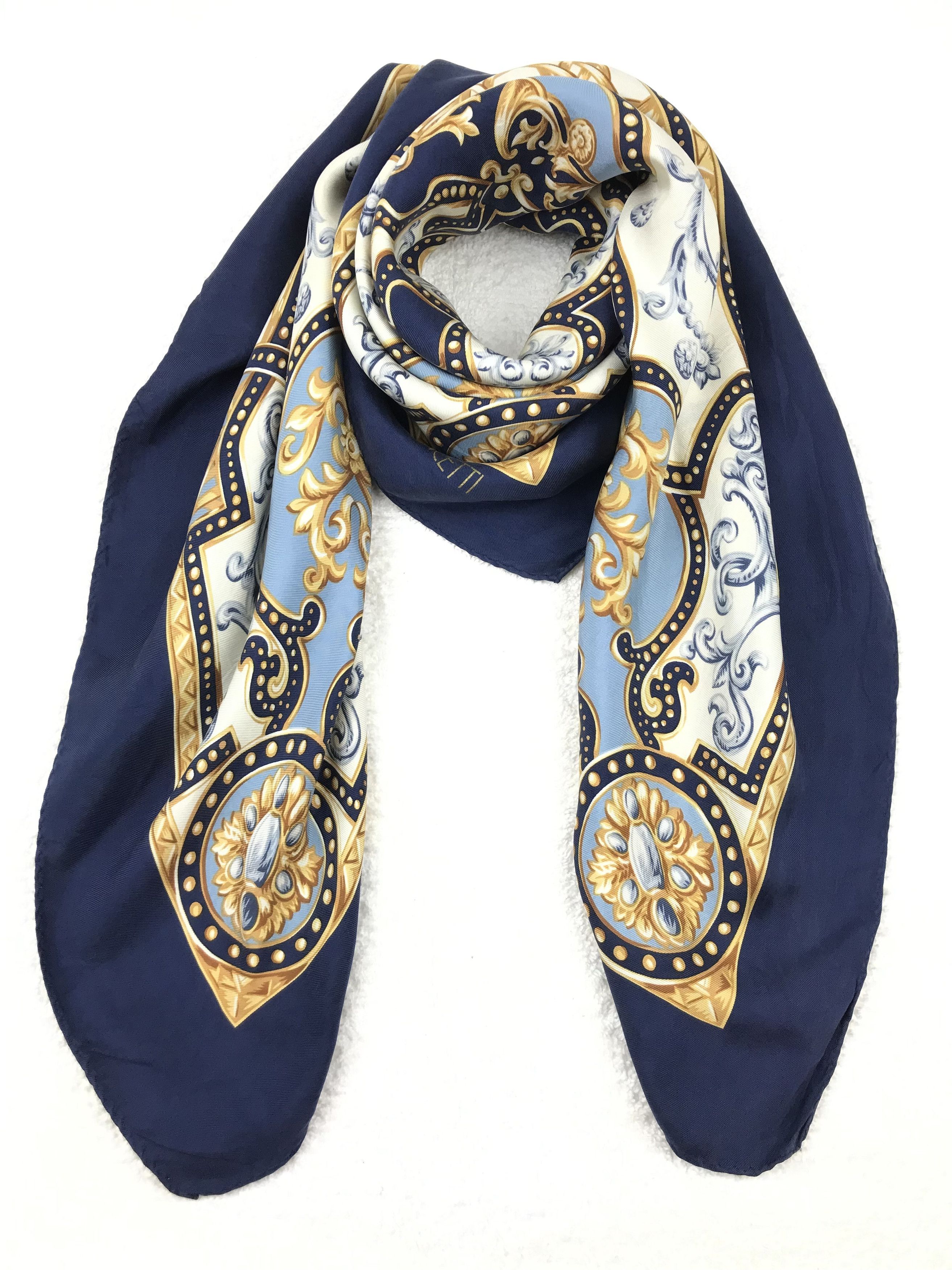 Other LM802 LANCETTI MILANO Silk Scarf Scarves Vintage Designer Size ONE SIZE - 4 Thumbnail