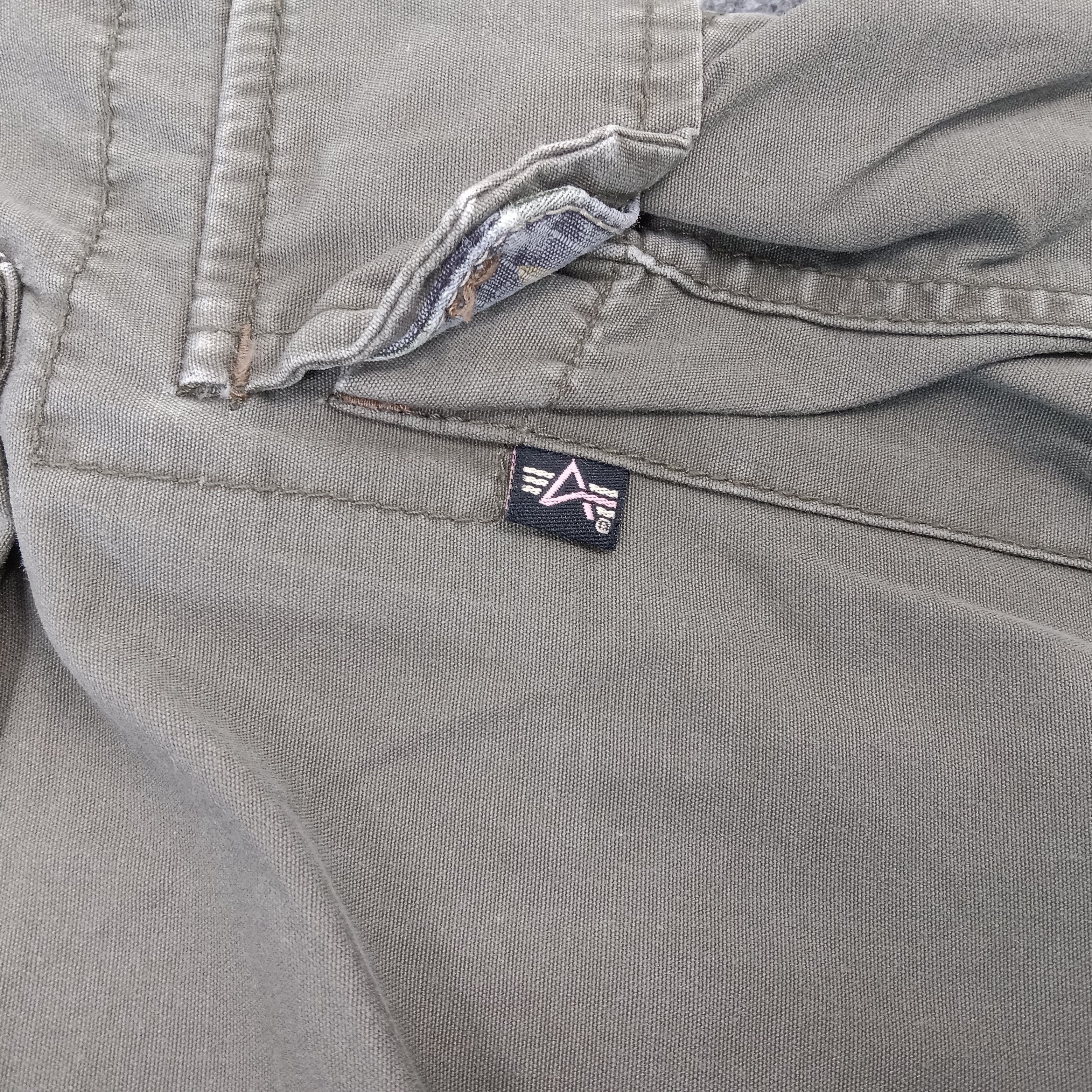 Alpha Industries × Vintage Alpha Industries Cargo Tactical Trousers Pants Size US 32 / EU 48 - 12 Thumbnail