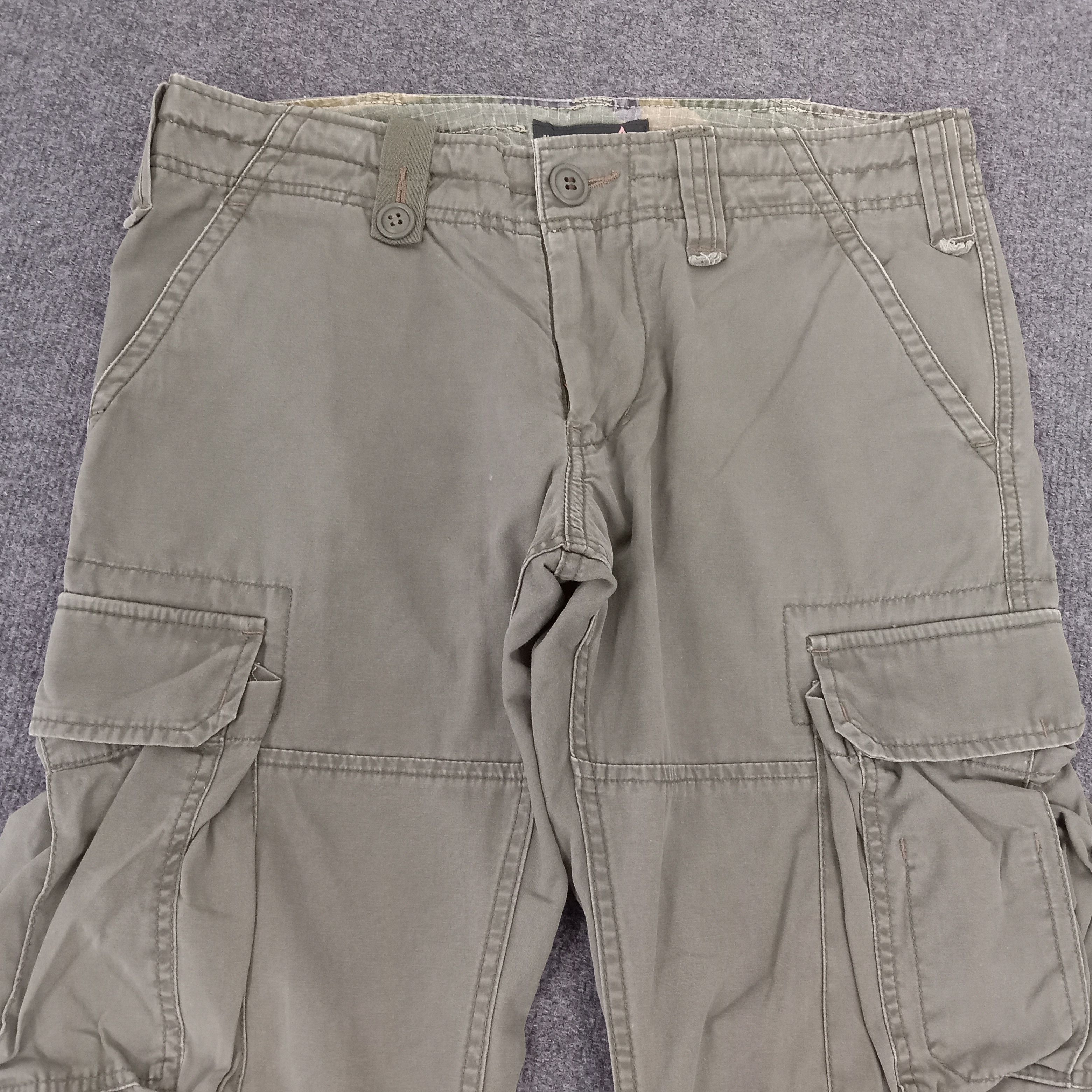 Alpha Industries × Vintage Alpha Industries Cargo Tactical Trousers Pants Size US 32 / EU 48 - 4 Thumbnail