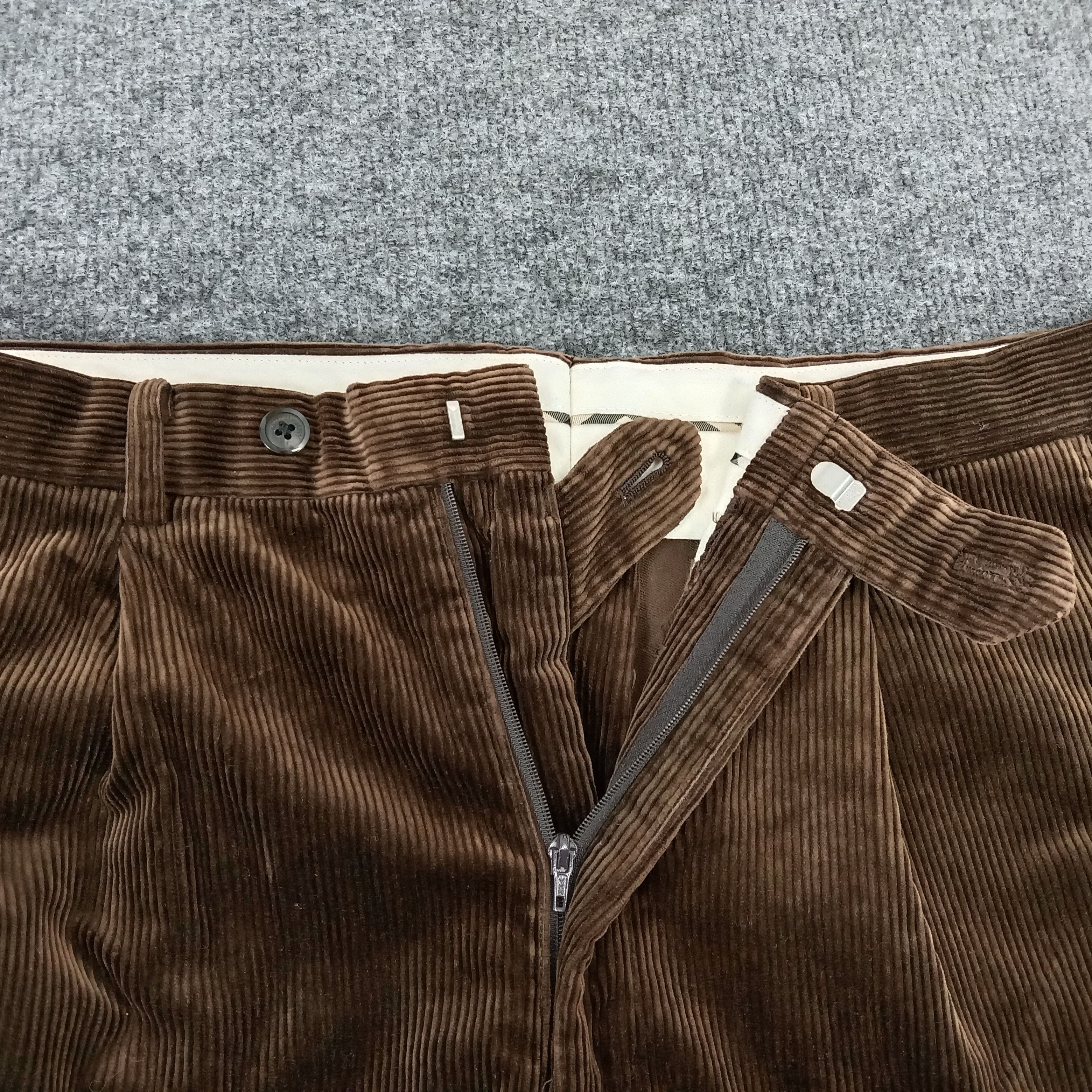 Burberry × Vintage Burberry London Velvet Style Trousers Pants Size US 34 / EU 50 - 7 Thumbnail