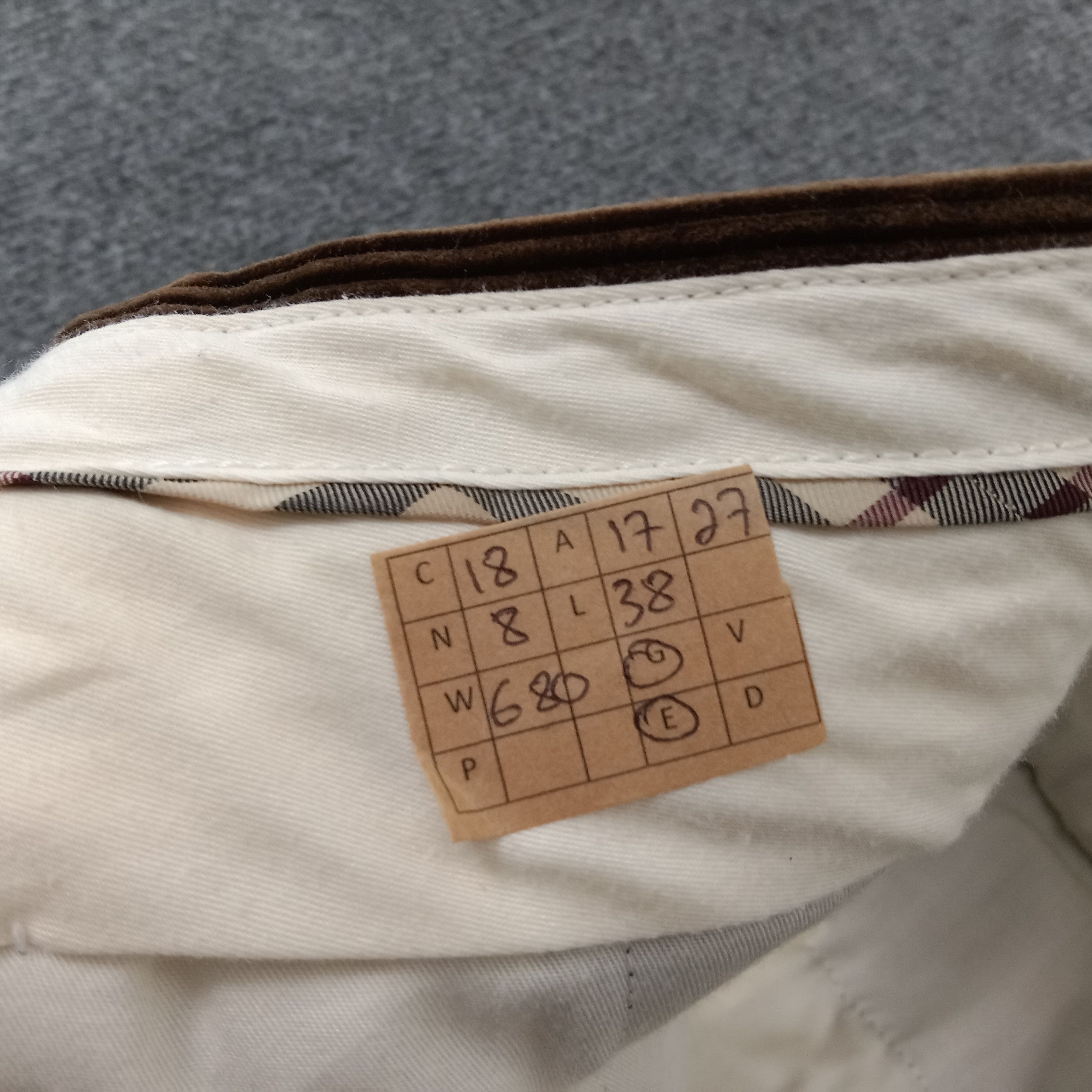 Burberry × Vintage Burberry London Velvet Style Trousers Pants Size US 34 / EU 50 - 11 Thumbnail