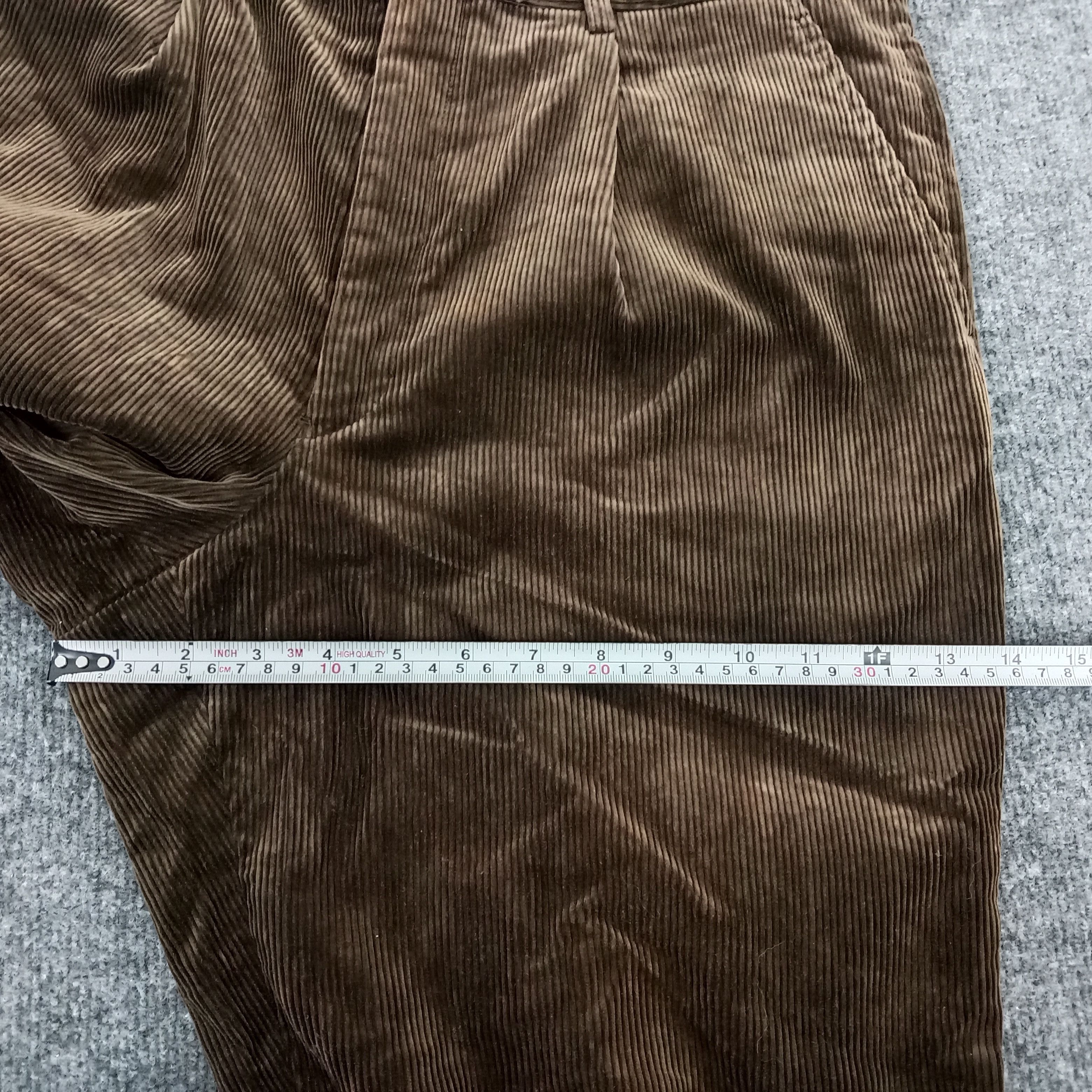 Burberry × Vintage Burberry London Velvet Style Trousers Pants Size US 34 / EU 50 - 15 Thumbnail