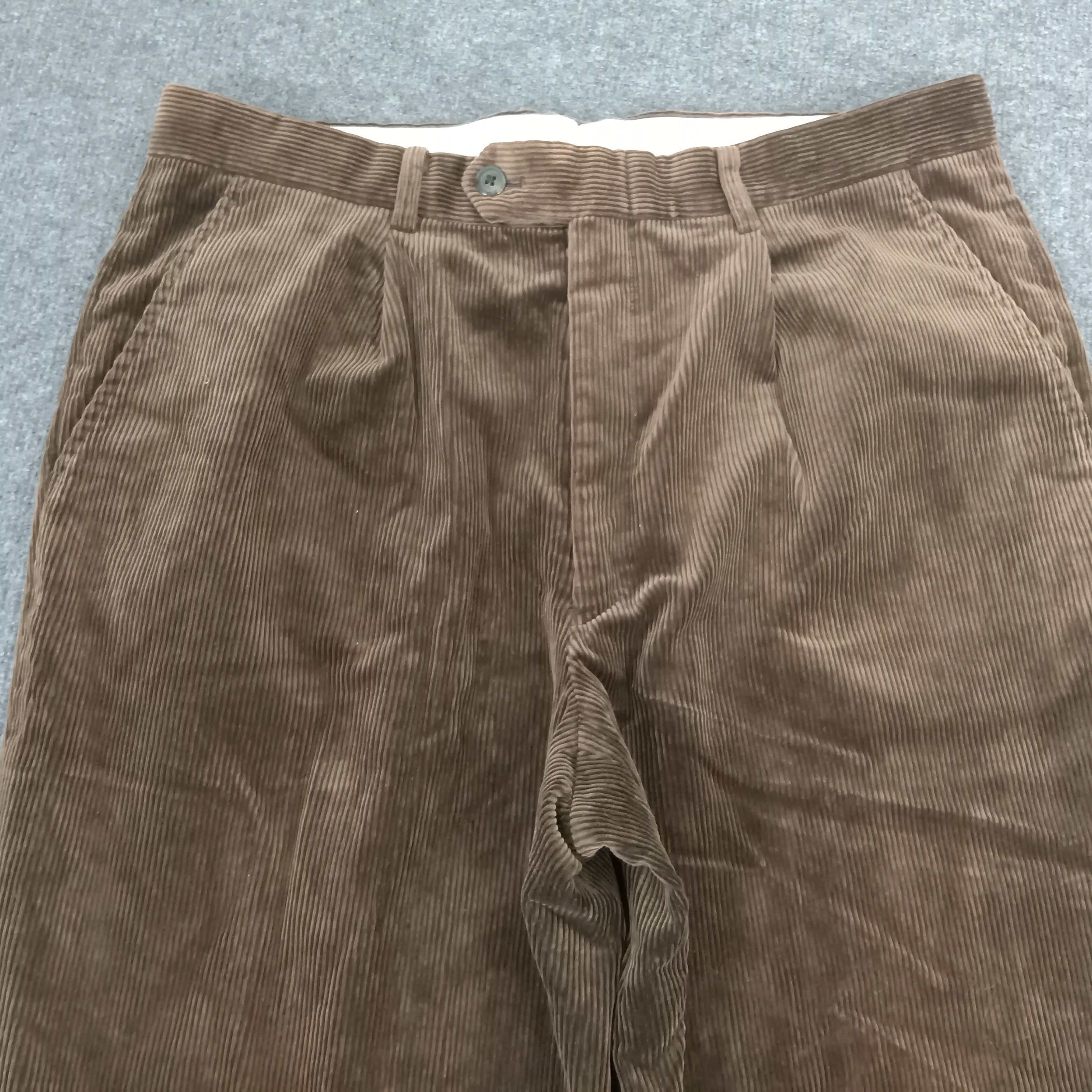 Burberry × Vintage Burberry London Velvet Style Trousers Pants Size US 34 / EU 50 - 4 Thumbnail