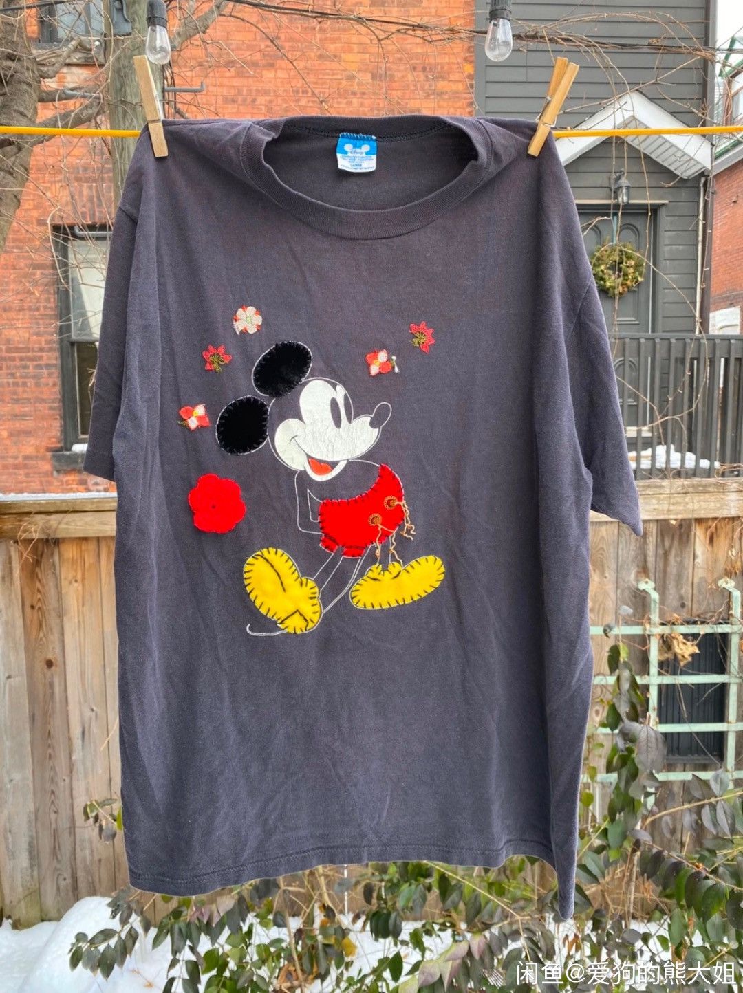 Vintage Bentgablentis Micky Tee Size US L / EU 52-54 / 3 - 7 Thumbnail
