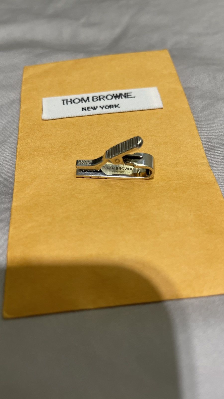 Thom Browne Thom Browne Short Tie Bar Size ONE SIZE - 4 Thumbnail