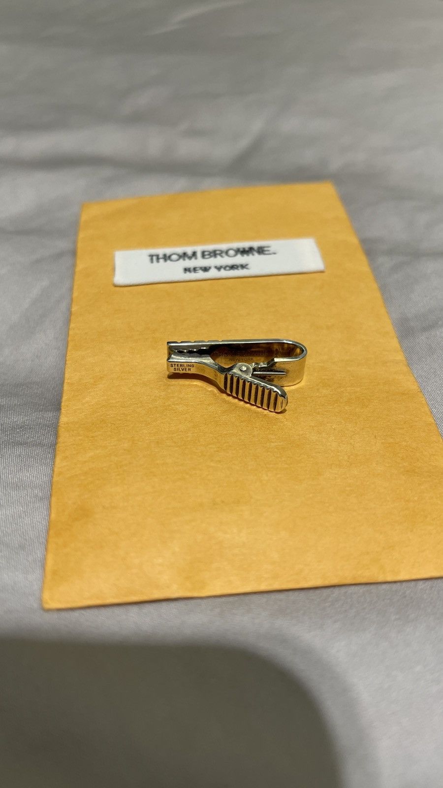 Thom Browne Thom Browne Short Tie Bar Size ONE SIZE - 5 Thumbnail