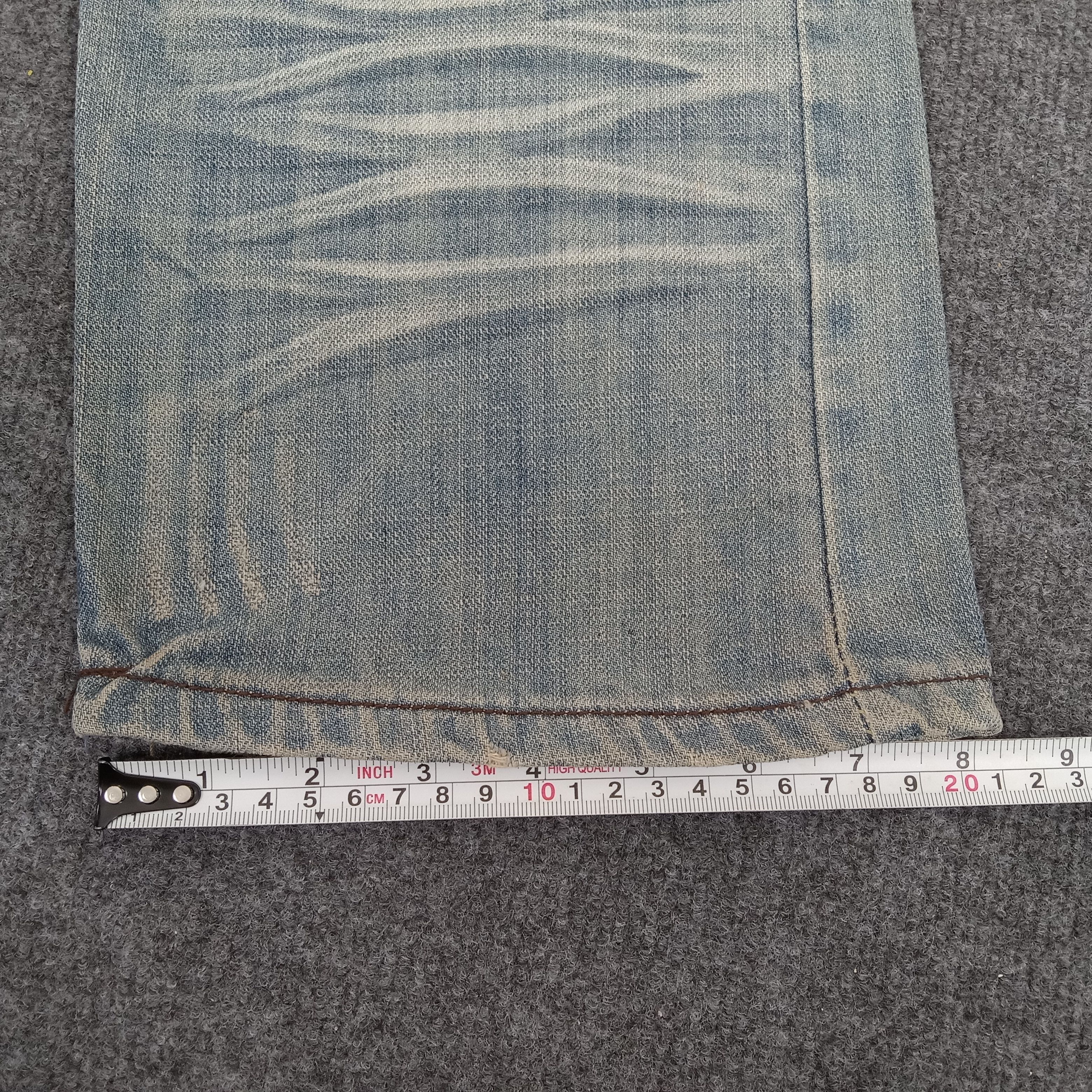 Energie × Vintage ENERGIE Distressed Japanese Style Denim Jeans Size US 35 - 14 Thumbnail