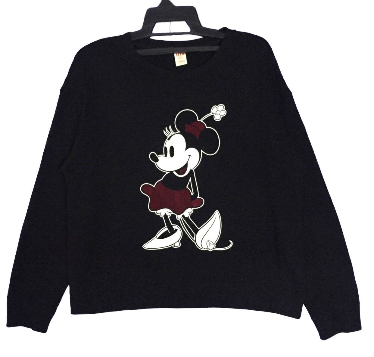 Cartoon Network × Disney × Japanese Brand Vintage UT Disney Uniqlo Minnie Mouse Big Logo Sweatshirt Size US M / EU 48-50 / 2 - 1 Thumbnail