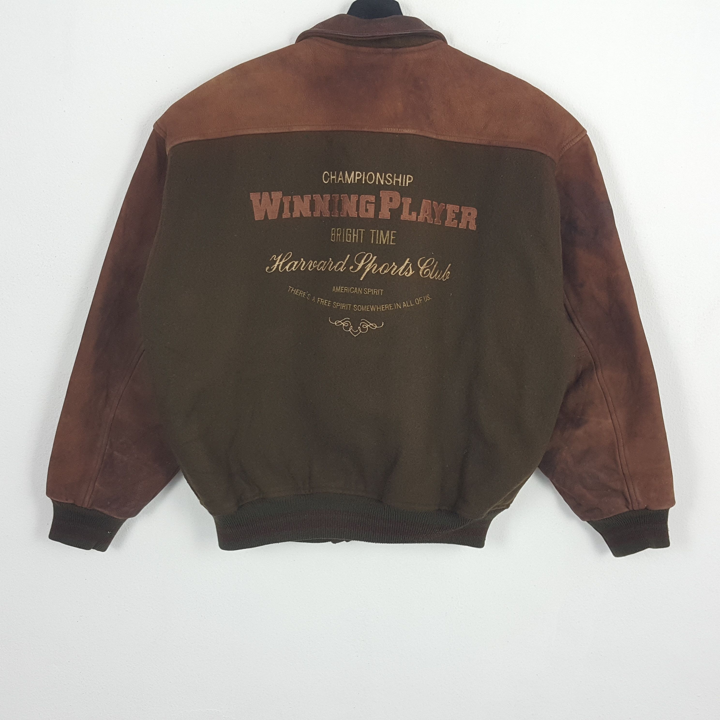 HARVARD SPORTS CLUB Vintage Varsity Jacket