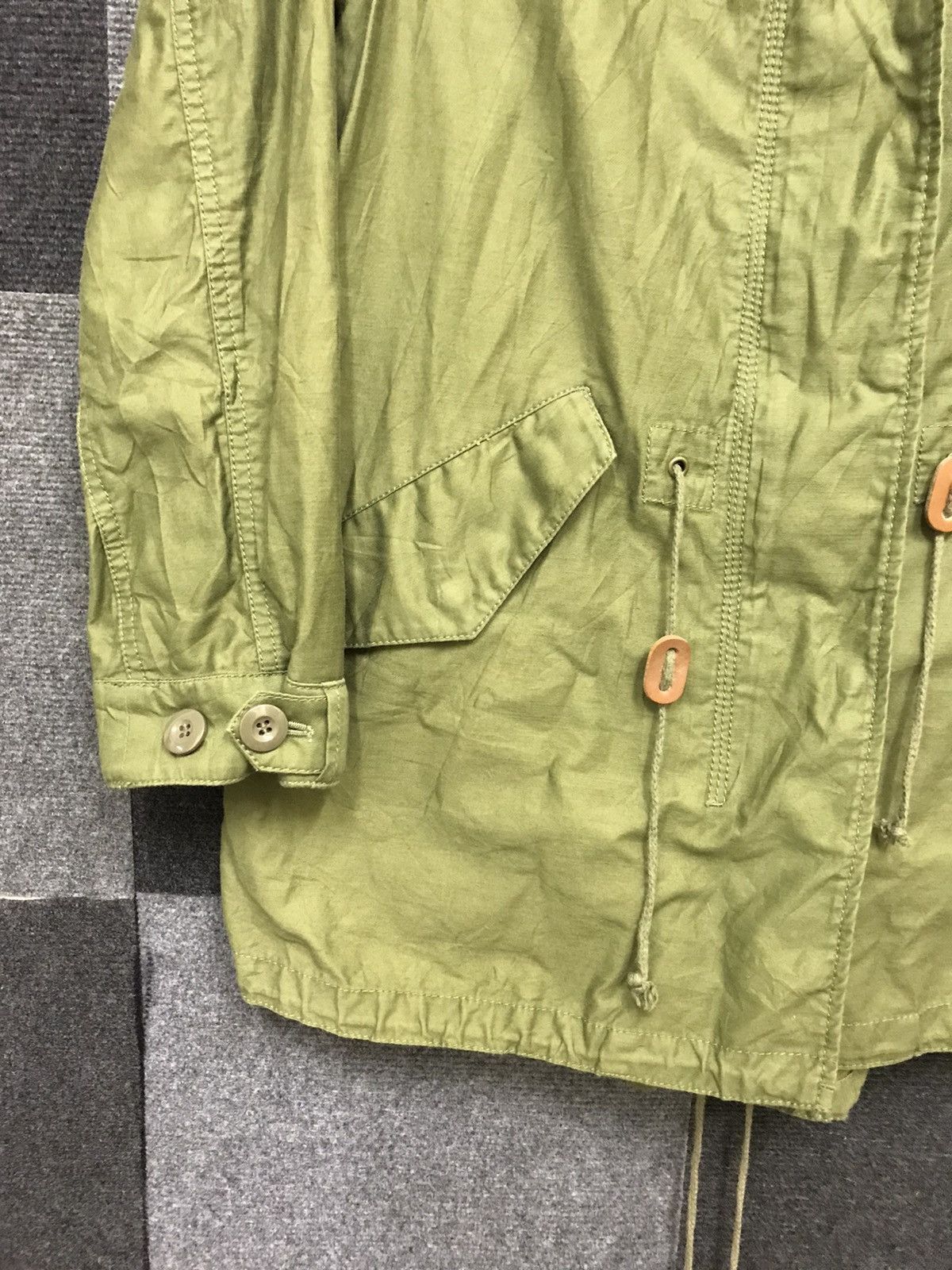 ADAM ET ROPE × Japanese Brand ADAM ET ROPE Japan Military Parka Size XS / US 0-2 / IT 36-38 - 8 Thumbnail
