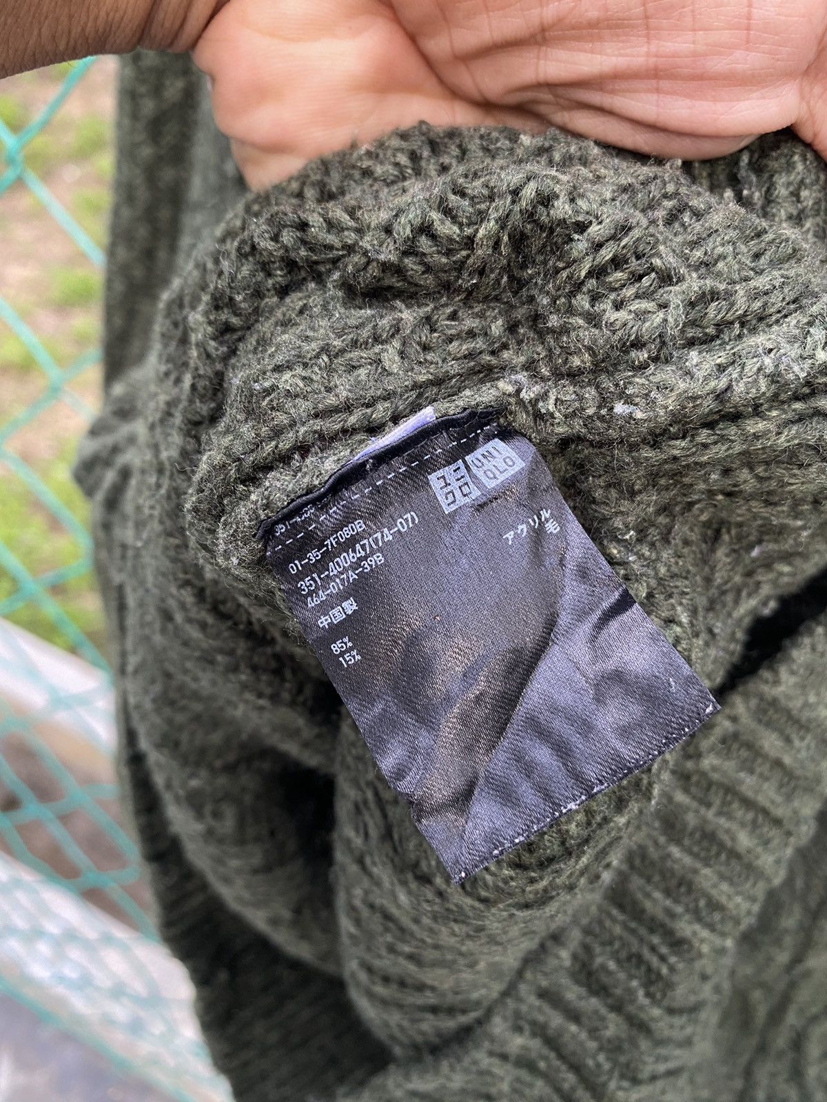 Uniqlo Uniqlo cable knit sweater Size US S / EU 44-46 / 1 - 7 Thumbnail