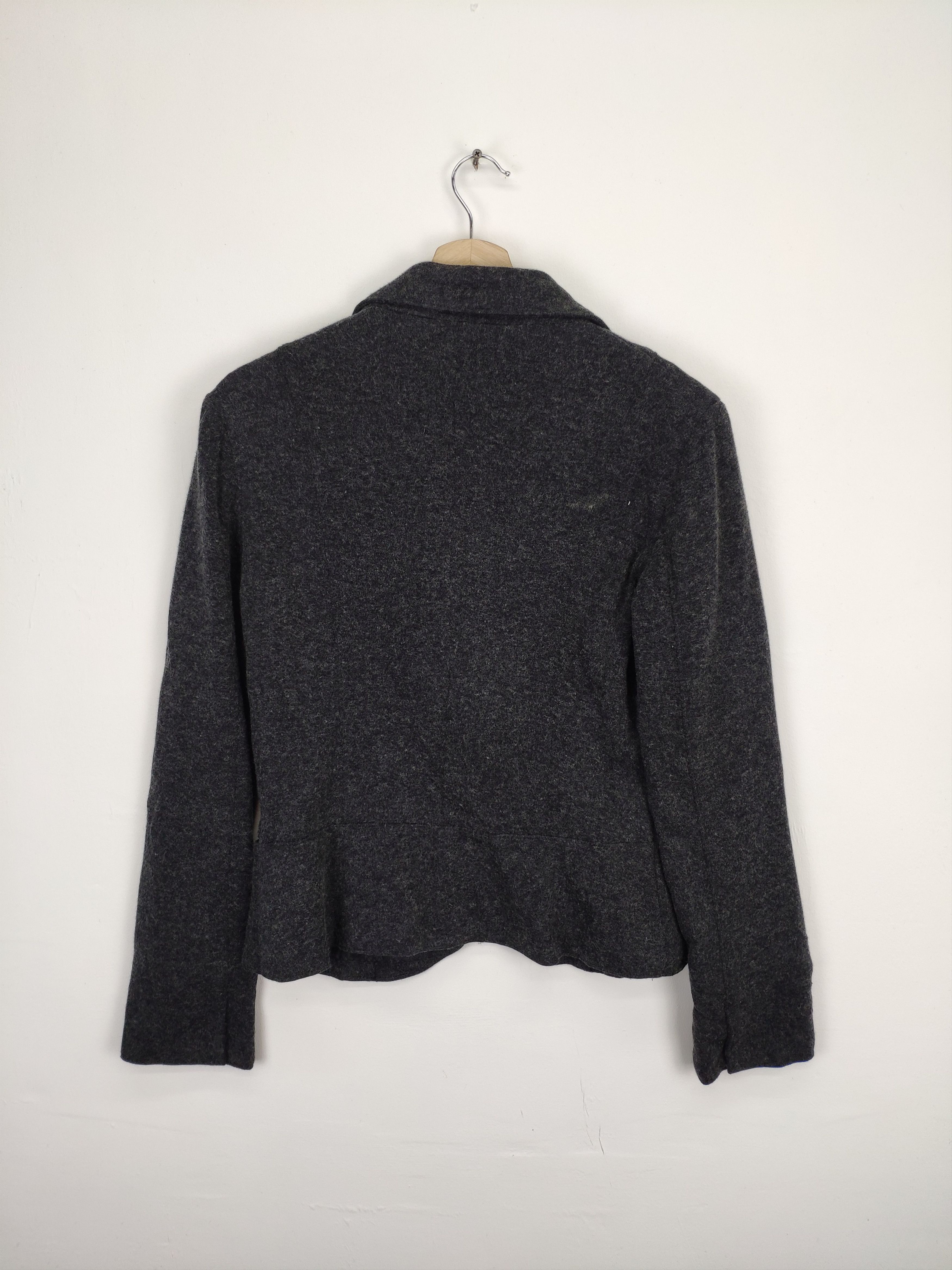 Designer × Japanese Brand Vintage Wool Blazer Coat Jacket Size S / US 4 / IT 40 - 11 Thumbnail