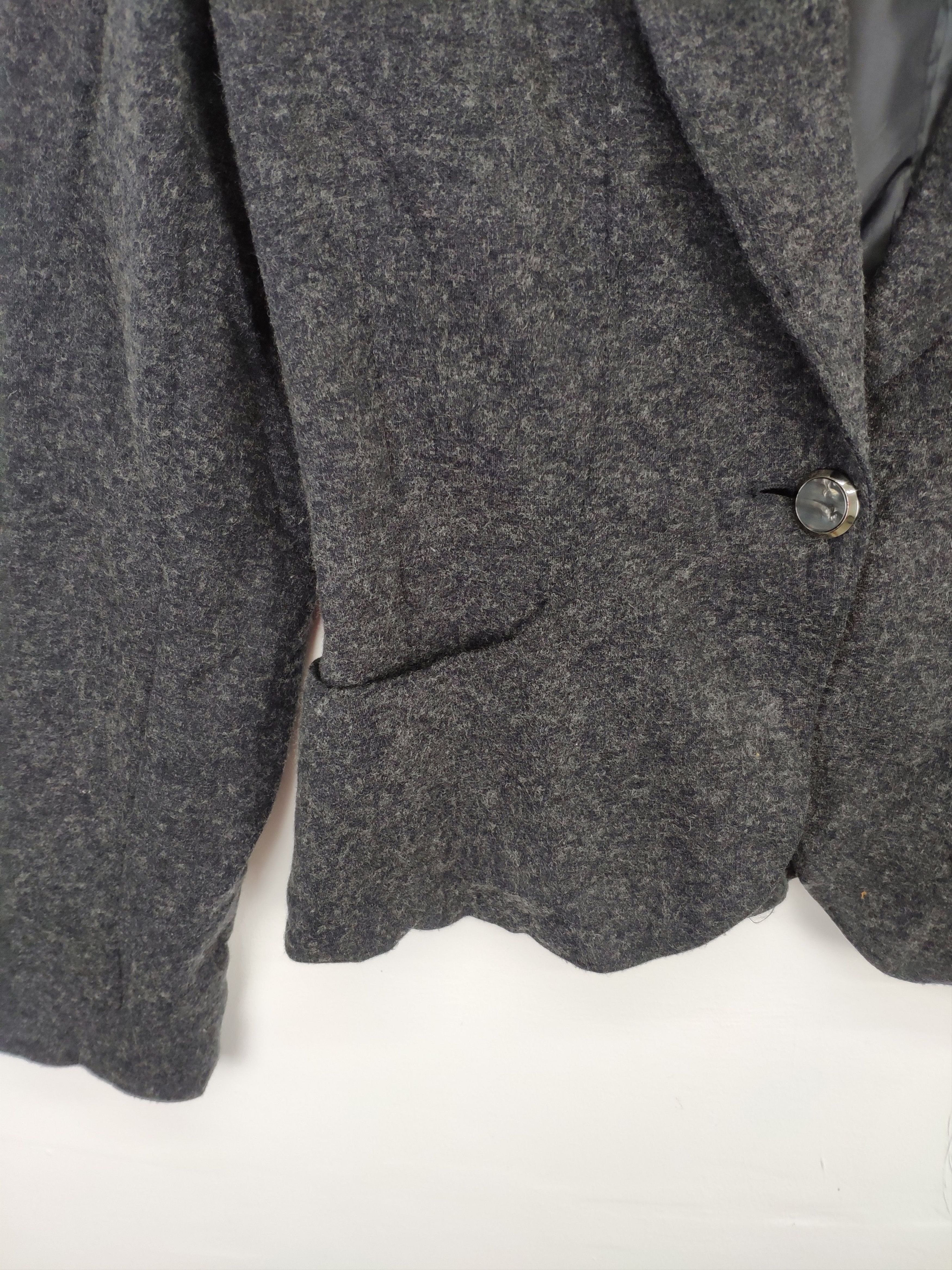 Designer × Japanese Brand Vintage Wool Blazer Coat Jacket Size S / US 4 / IT 40 - 6 Thumbnail