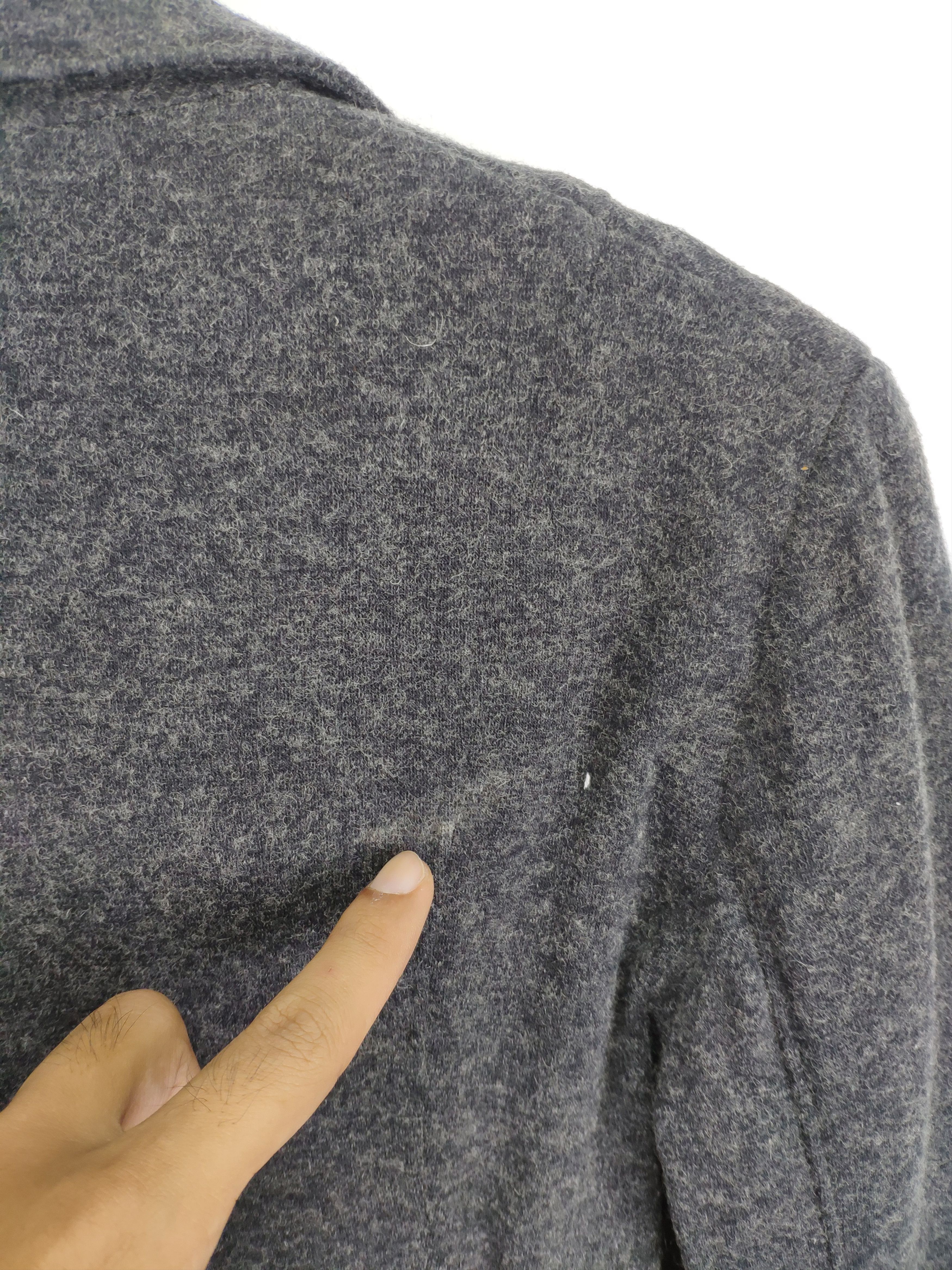 Designer × Japanese Brand Vintage Wool Blazer Coat Jacket Size S / US 4 / IT 40 - 10 Thumbnail