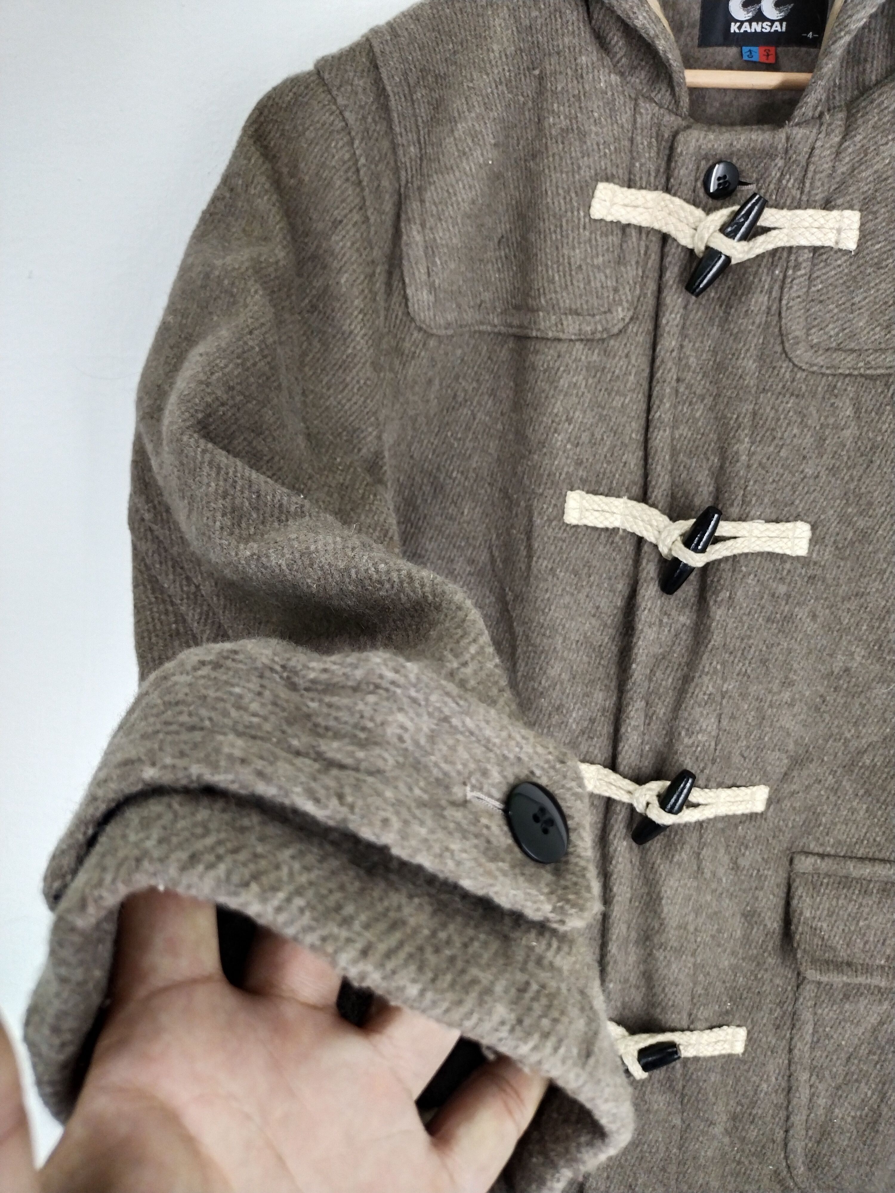 Kansai Yamamoto VINTAGE CC KANSAI BY KANSAI YAMAMOTO TRENCH COAT JACKET Size US L / EU 52-54 / 3 - 3 Thumbnail
