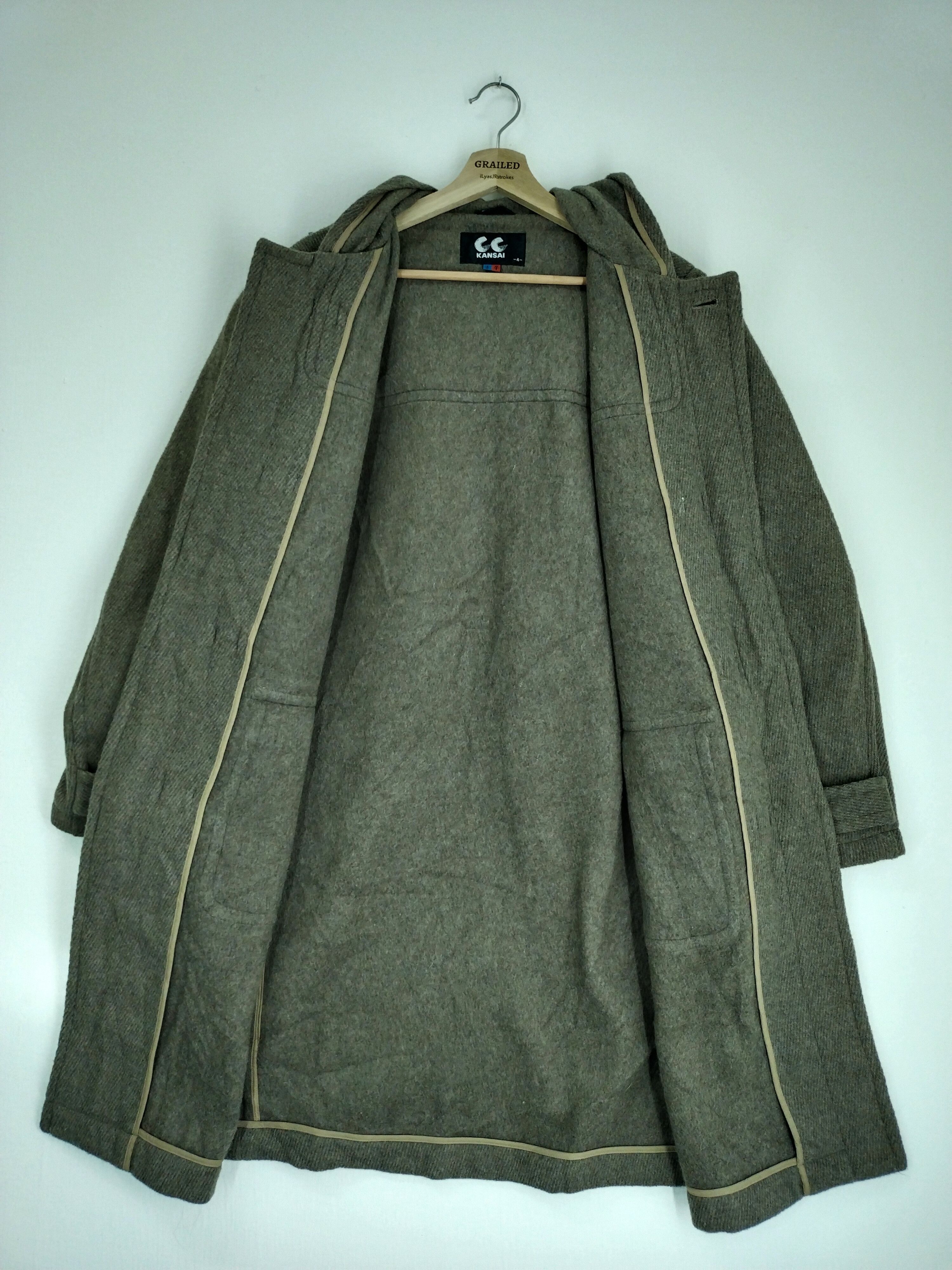 Kansai Yamamoto VINTAGE CC KANSAI BY KANSAI YAMAMOTO TRENCH COAT JACKET Size US L / EU 52-54 / 3 - 8 Thumbnail