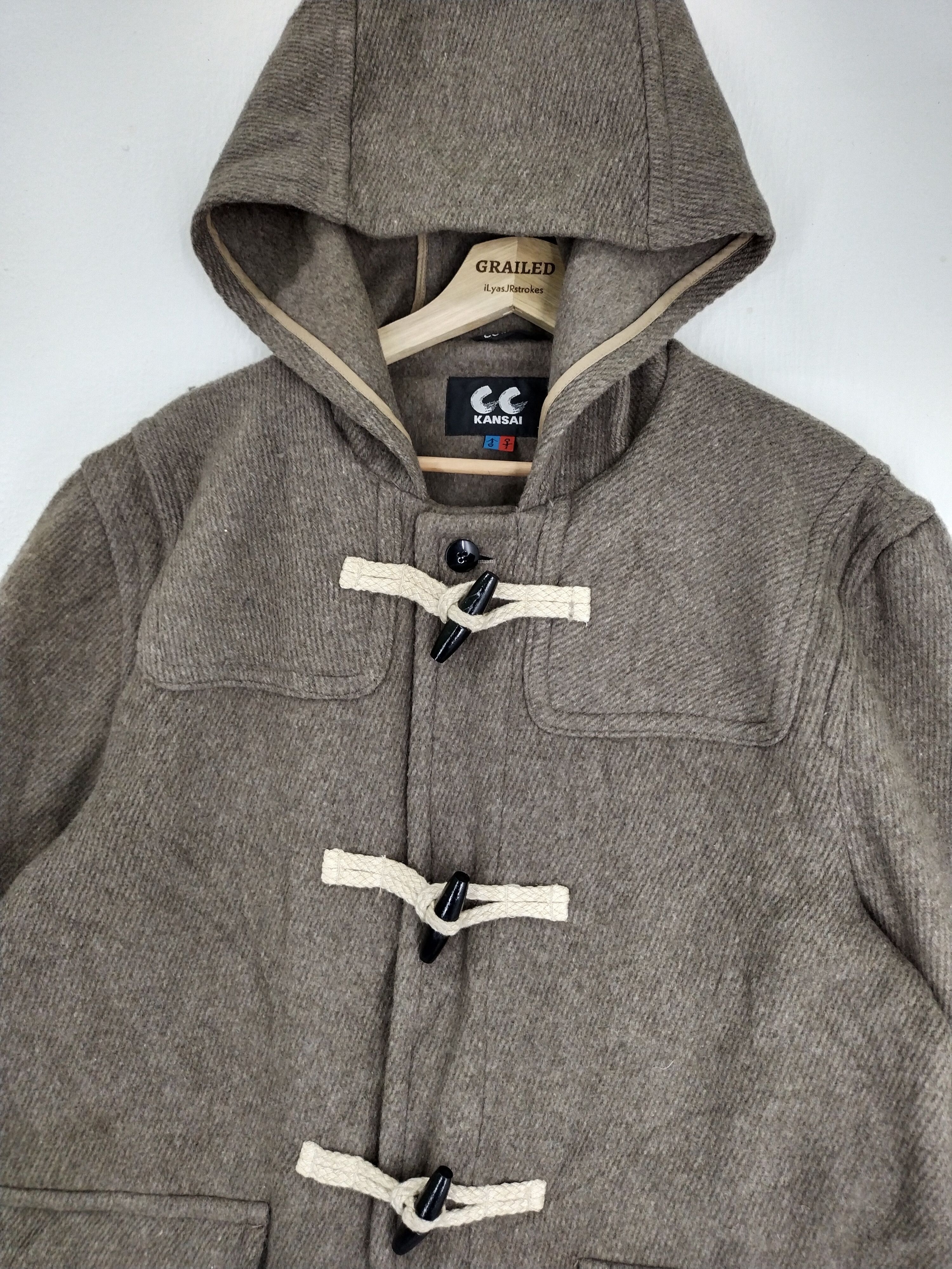 Kansai Yamamoto VINTAGE CC KANSAI BY KANSAI YAMAMOTO TRENCH COAT JACKET Size US L / EU 52-54 / 3 - 4 Thumbnail